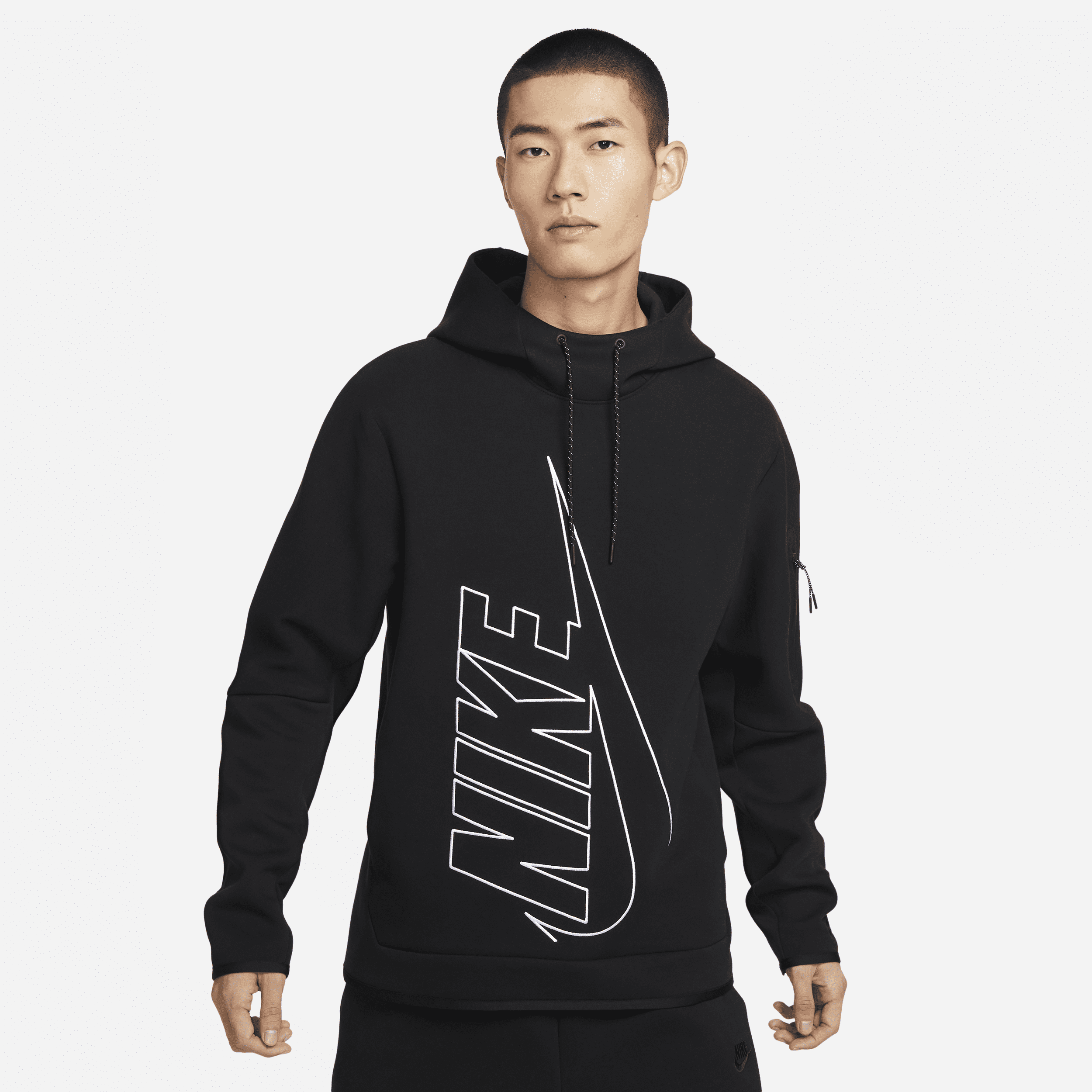 【ナイキ(NIKE)公式ストア】ナイキ テック フリース メンズ プルオーバー グラフィック パーカー DX0578-010 ブラック 【ナイキ(NIKE)公式ストア】ナイキ テック フリース メンズ プルオーバー グラフィック パーカー DX0578-010 ブラック
