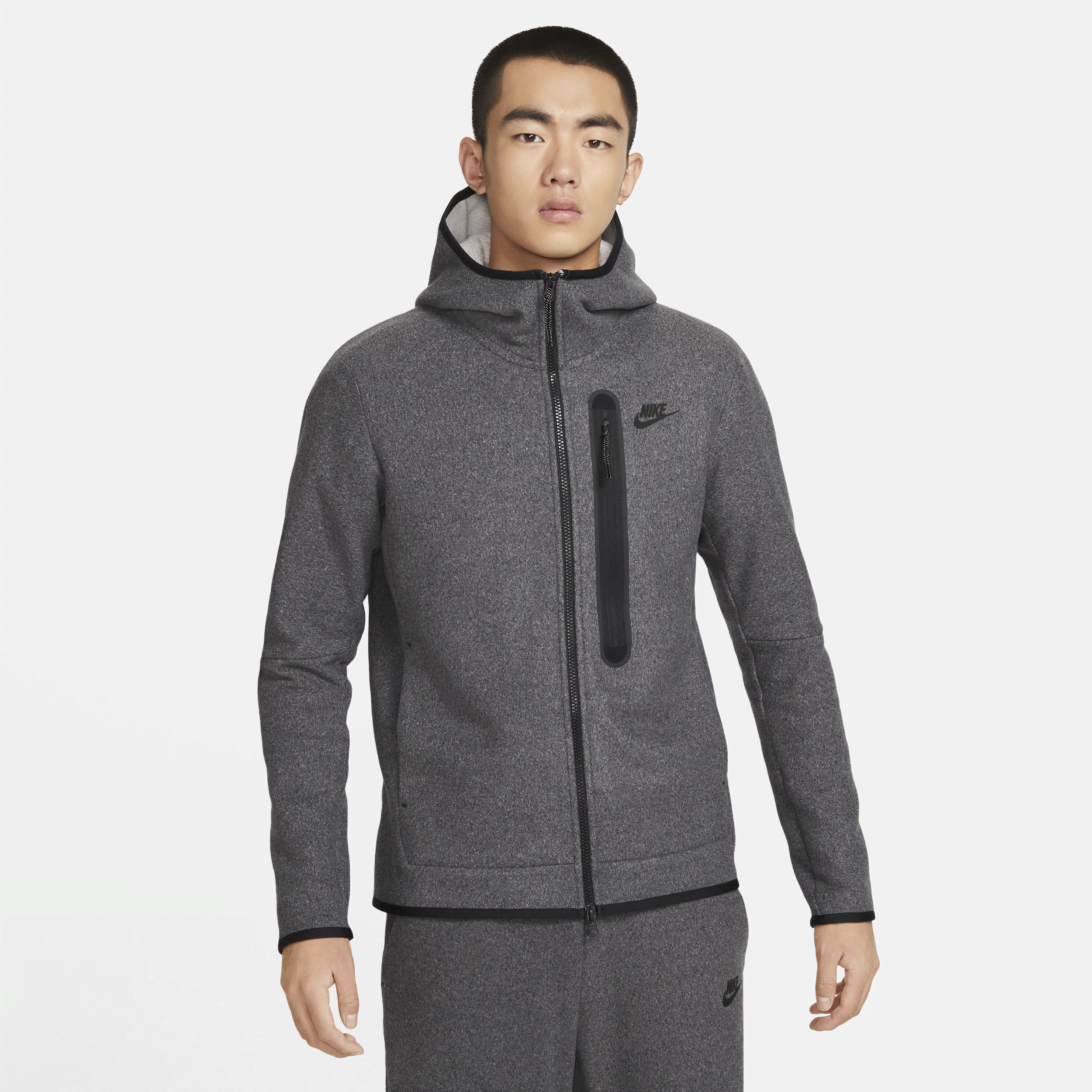 【ナイキ(NIKE)公式ストア】ナイキ スポーツウェア テック フリース メンズ フルジップ ウィンタライズド パーカー DQ4802-010 ブラック 【ナイキ(NIKE)公式ストア】ナイキ スポーツウェア テック フリース メンズ フルジップ ウィンタライズド パーカー DQ4802-010 ブラック