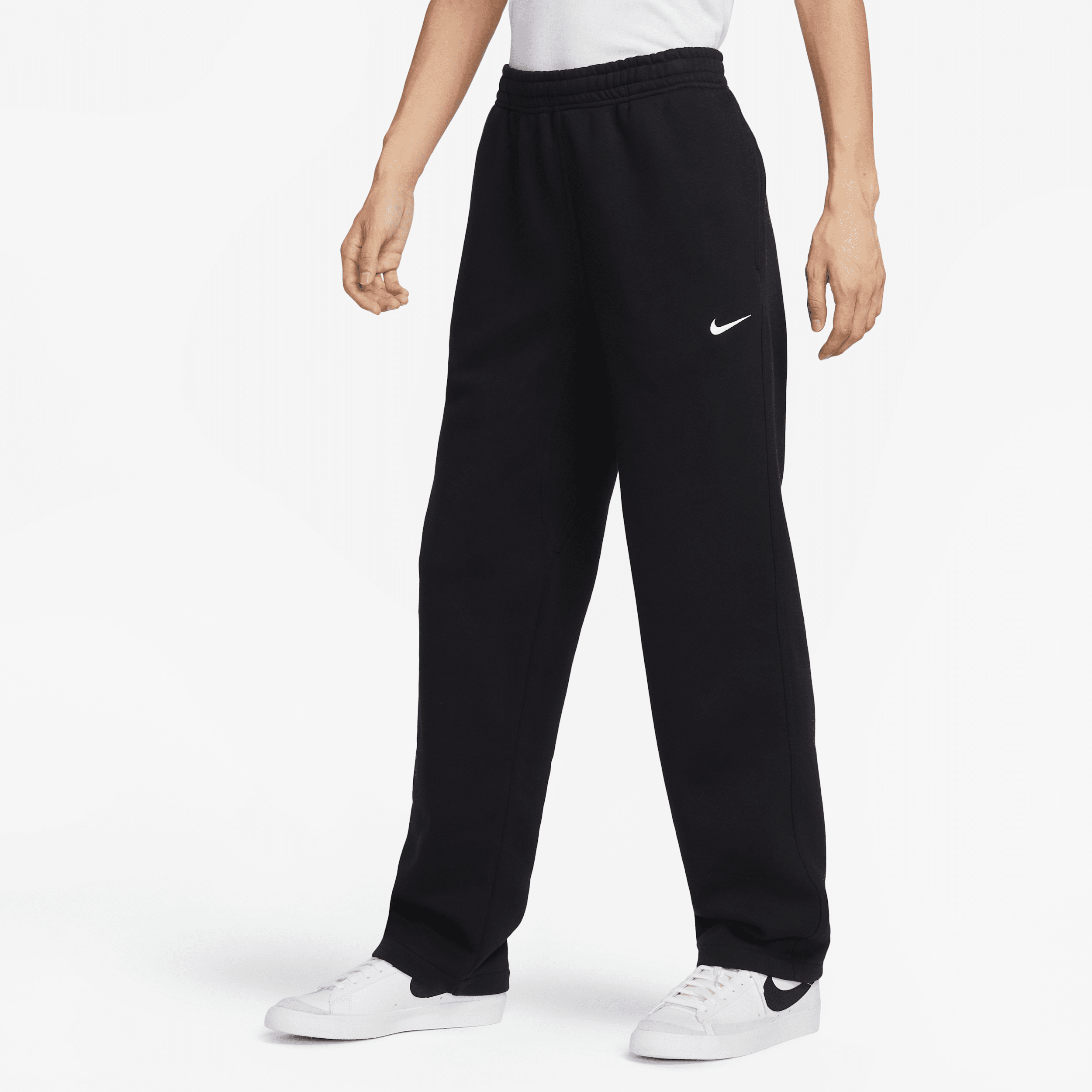 【ナイキ(NIKE)公式ストア】ナイキ クラブ フリース メンズ オープン ヘム パンツ 623455-010 ブラック 【ナイキ(NIKE)公式ストア】ナイキ クラブ フリース メンズ オープン ヘム パンツ 623455-010 ブラック