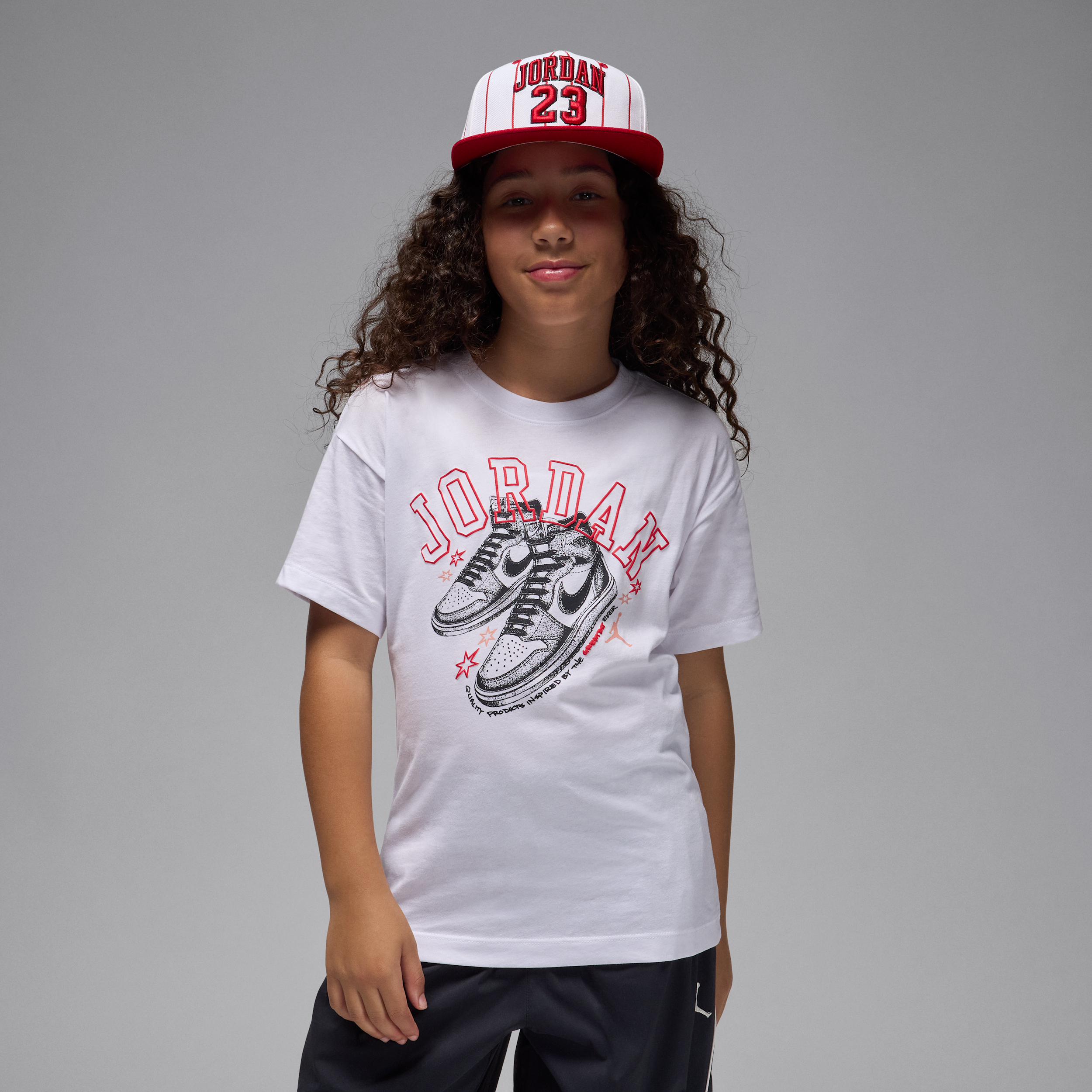 【ナイキ(NIKE)公式ストア】ジョーダン ジュニア エア ジョーダン 1 ルーキー Tシャツ IO2488-100 ホワイト 【ナイキ(NIKE)公式ストア】ジョーダン ジュニア エア ジョーダン 1 ルーキー Tシャツ IO2488-100 ホワイト