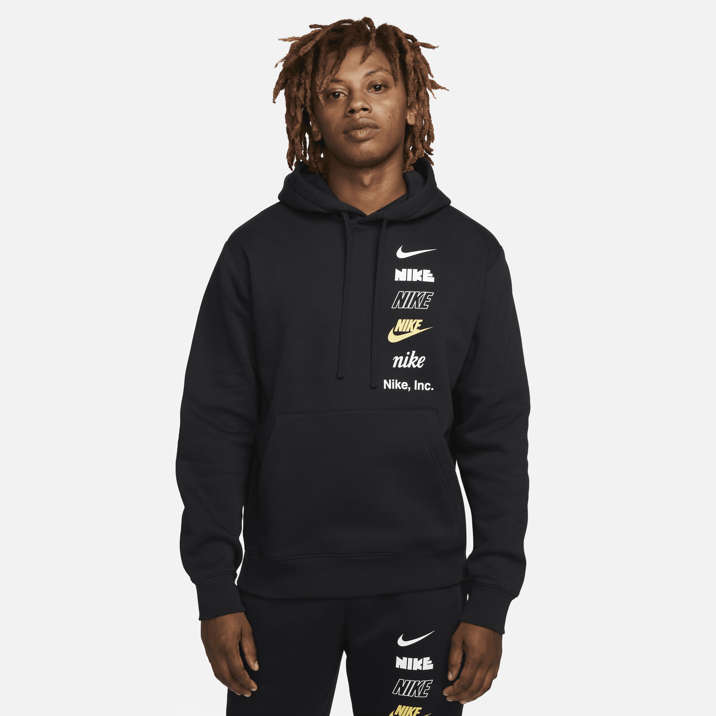 Nike heritage logo outlet overhead hoody