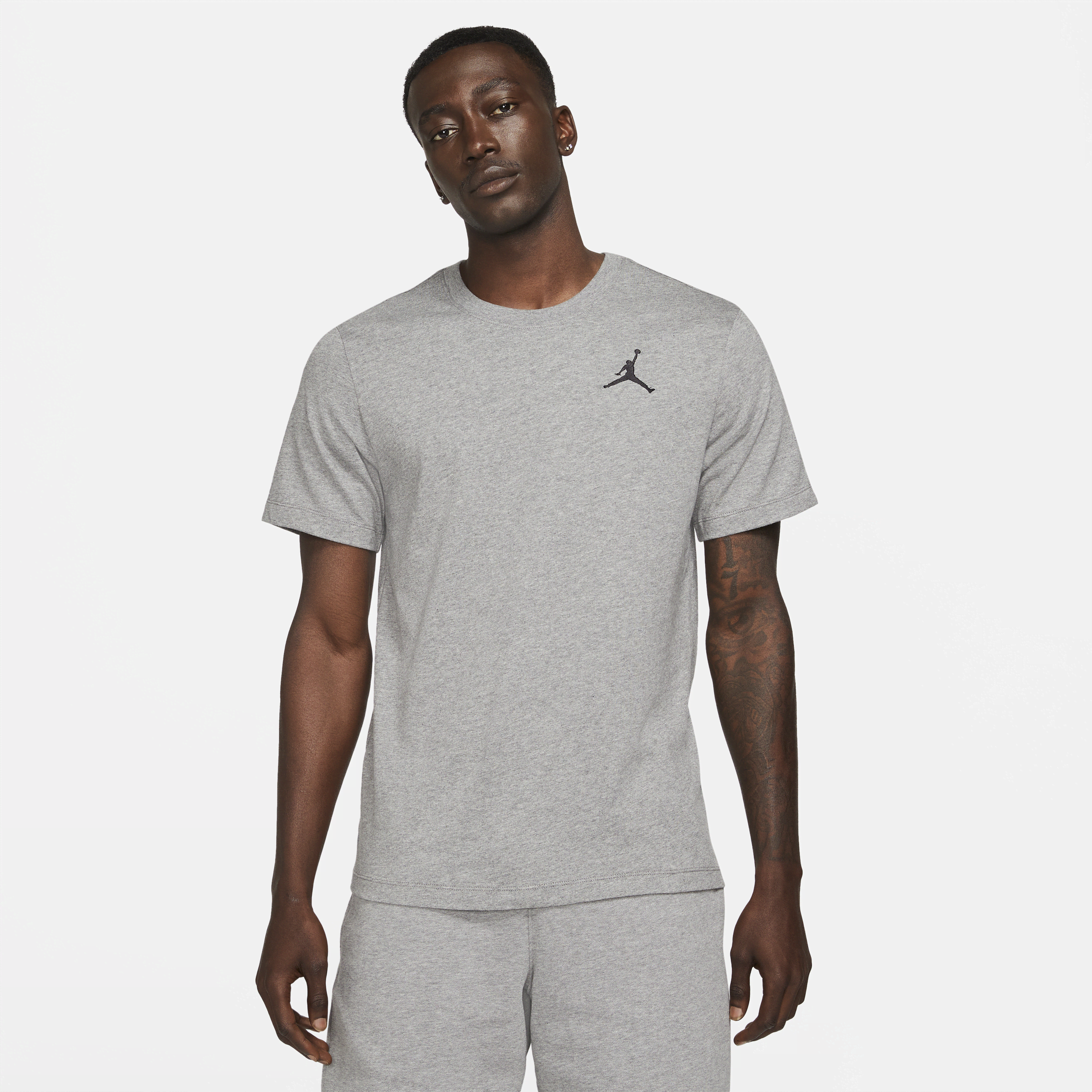 Nike T-shirt a manica corta Jordan Jumpman - Uomo - Grigio