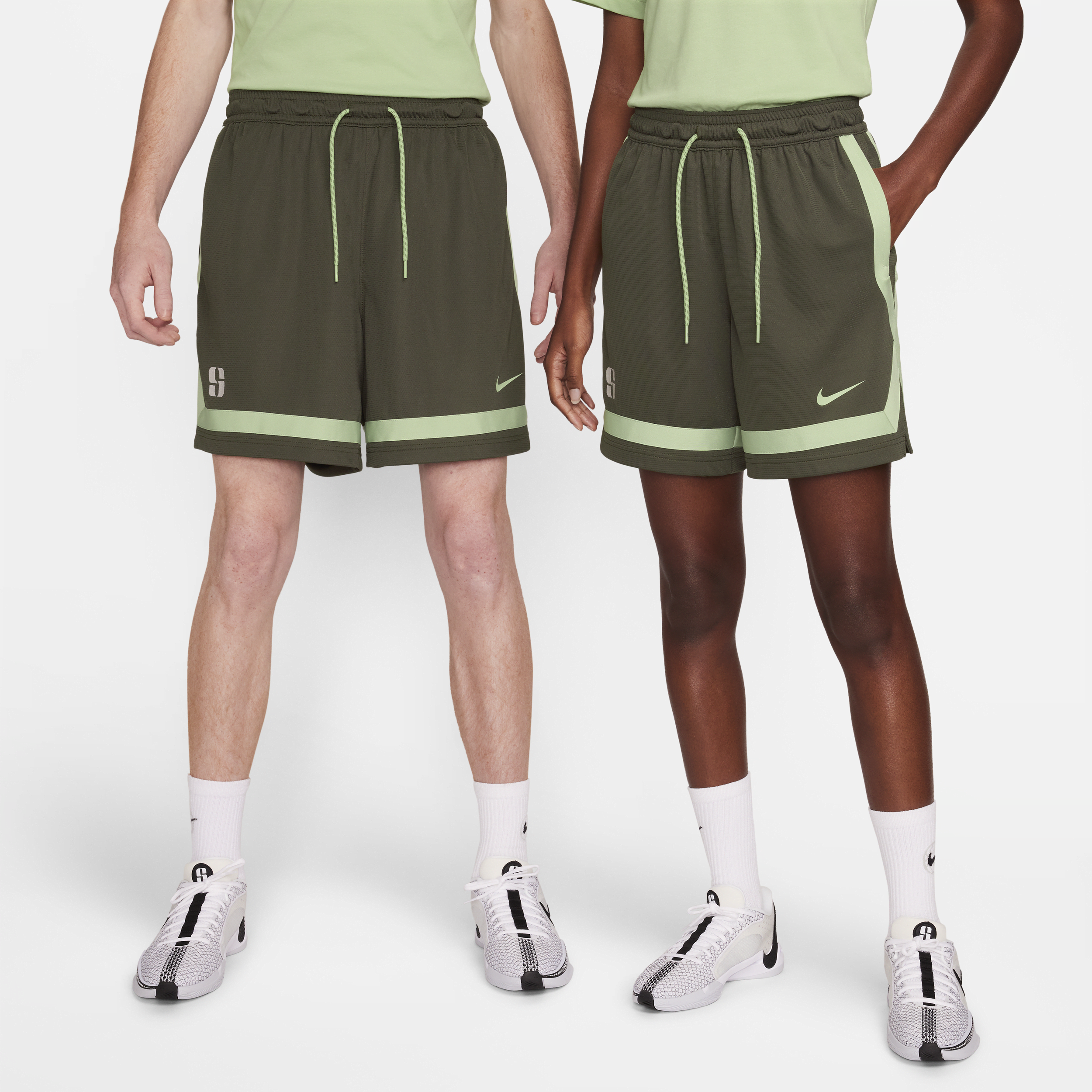 Nike Shorts da basket Dri-FIT Sabrina - Verde