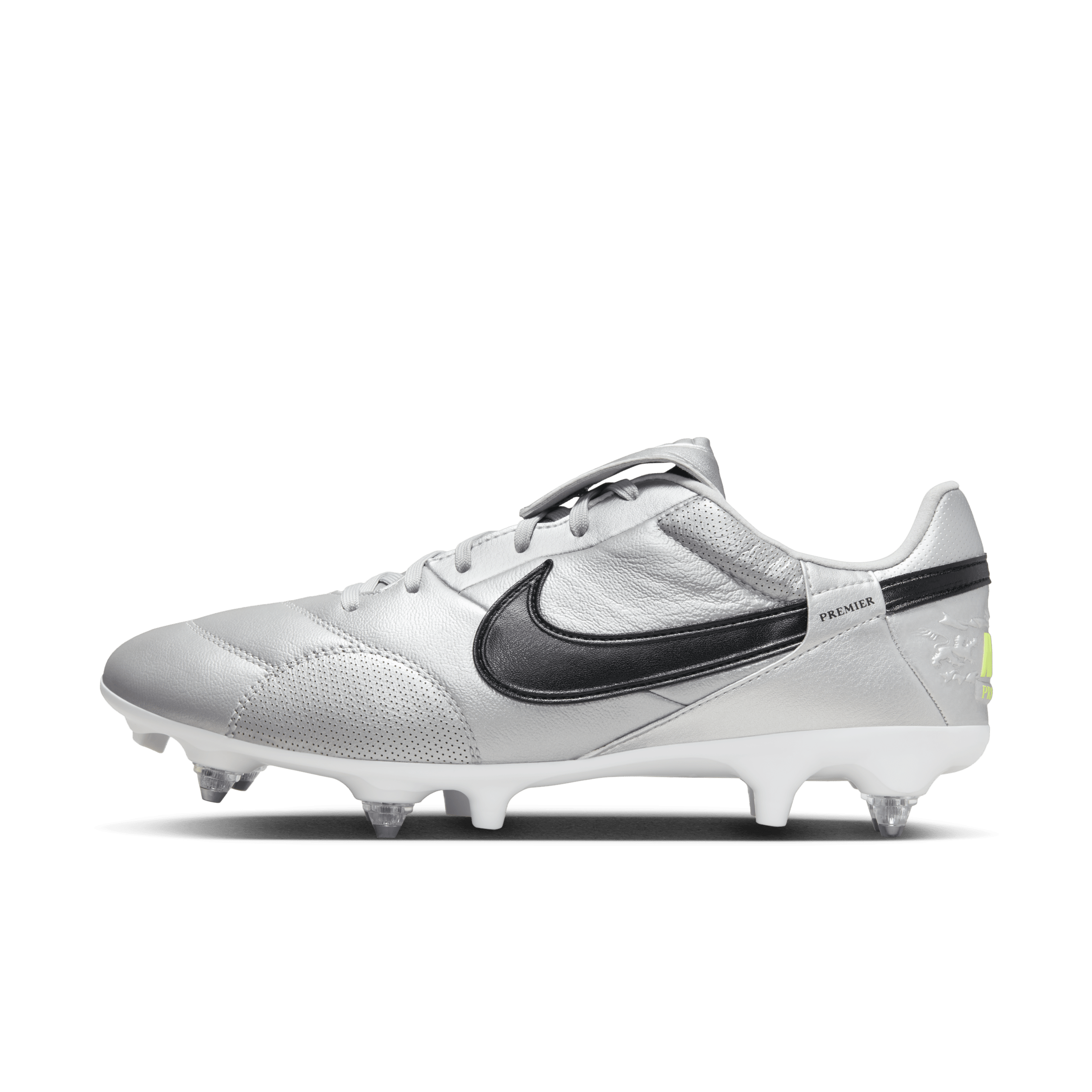 NikePremier 3-fodboldstøvler (low-top) til blødt underlag - grå