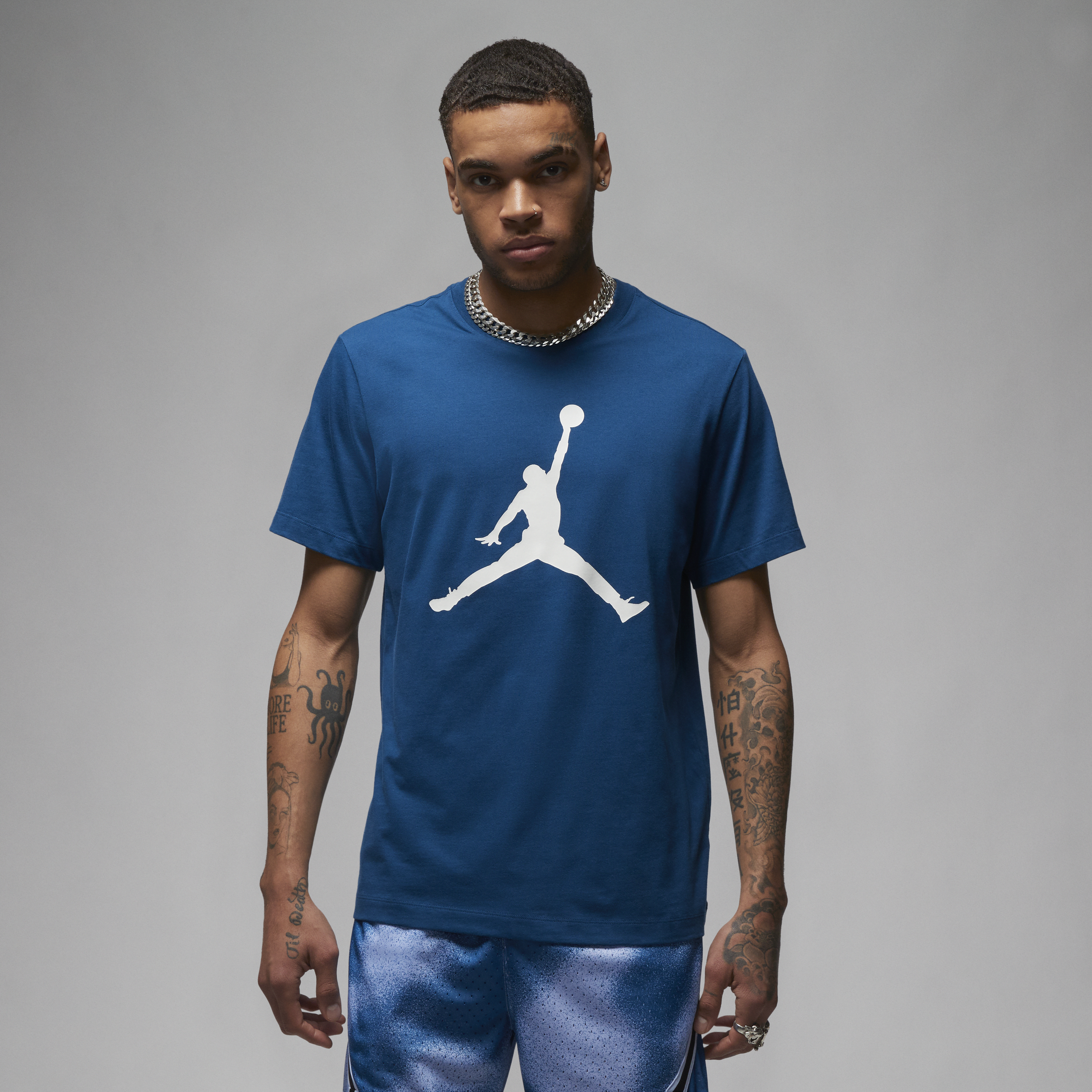 Jordan Jumpman Camiseta - Hombre - Azul