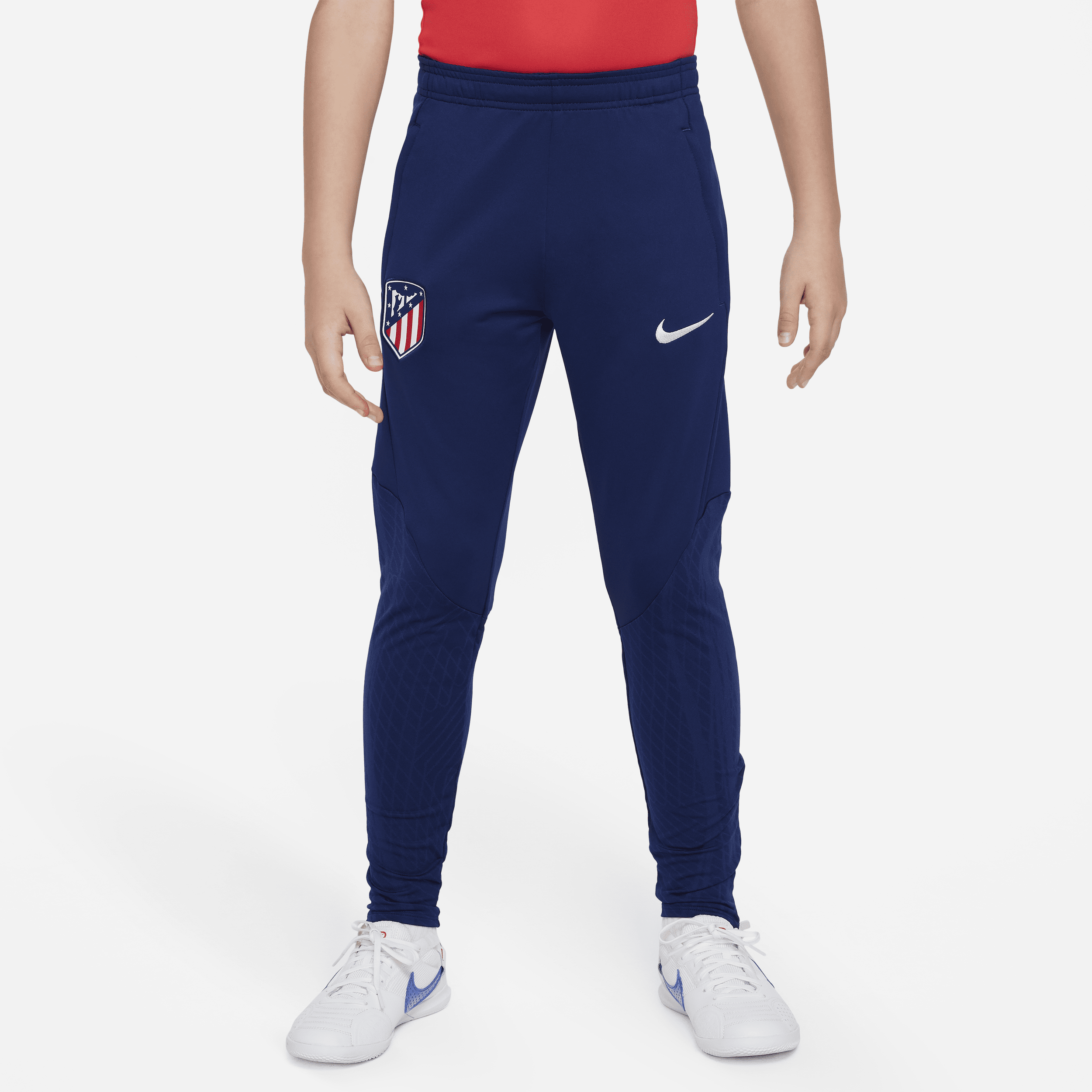 Pantaloni da calcio in maglia Nike Dri-FIT Atlético Madrid Strike - Ragazzi - Blu