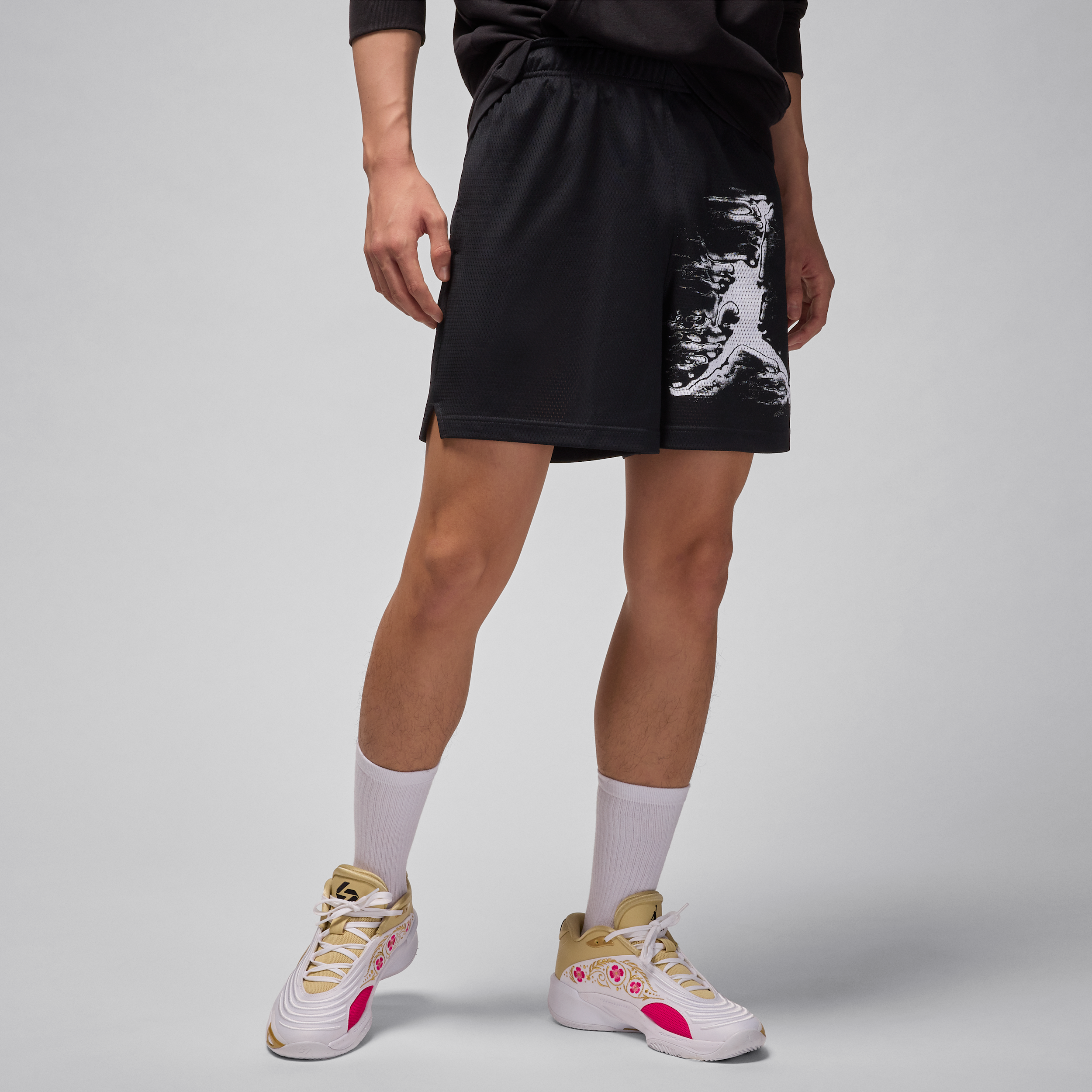 【ナイキ(NIKE)公式ストア】ジョーダン スポーツ メンズ Dri-FIT グラフィック ショートパンツ HQ8665-010 ブラック 【ナイキ(NIKE)公式ストア】ジョーダン スポーツ メンズ Dri-FIT グラフィック ショートパンツ HQ8665-010 ブラック