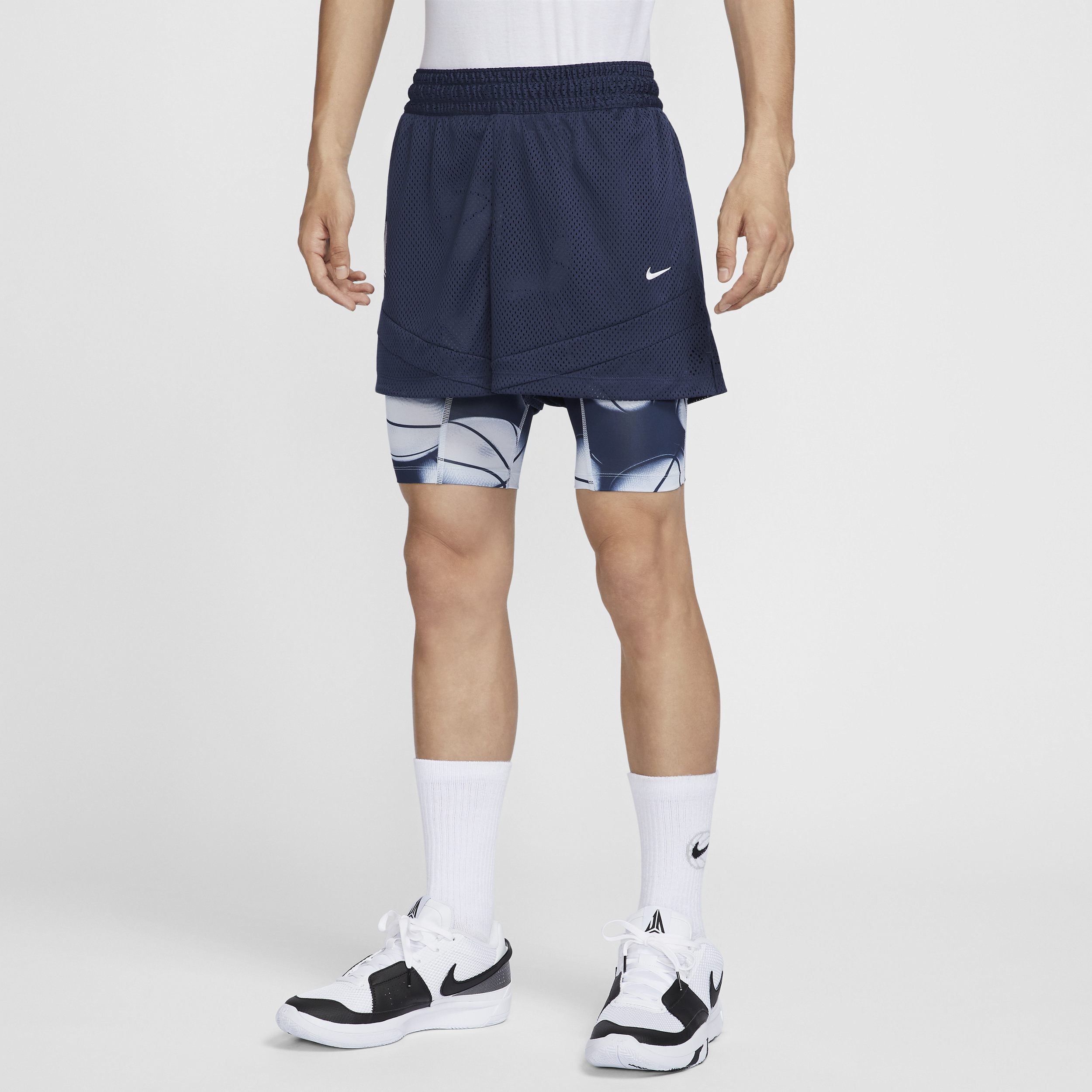【ナイキ(NIKE)公式ストア】ジャ メンズ Dri-FIT 2イン1 10cm バスケットボールショートパンツ FQ1023-410 ブルー 【ナイキ(NIKE)公式ストア】ジャ メンズ Dri-FIT 2イン1 10cm バスケットボールショートパンツ FQ1023-410 ブルー