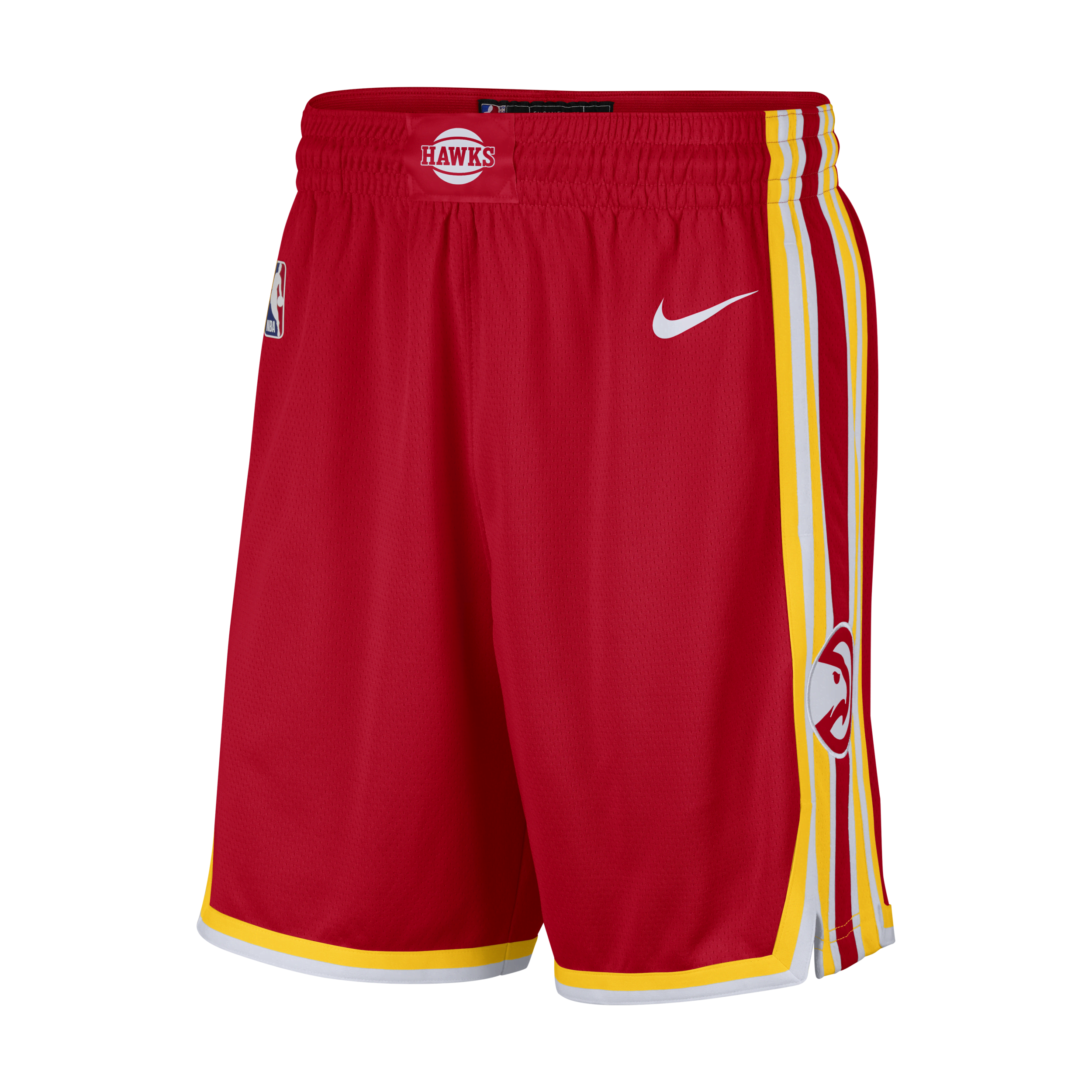 Hawks Icon Edition 2020 Nike NBA Swingman-shorts til mænd - rød