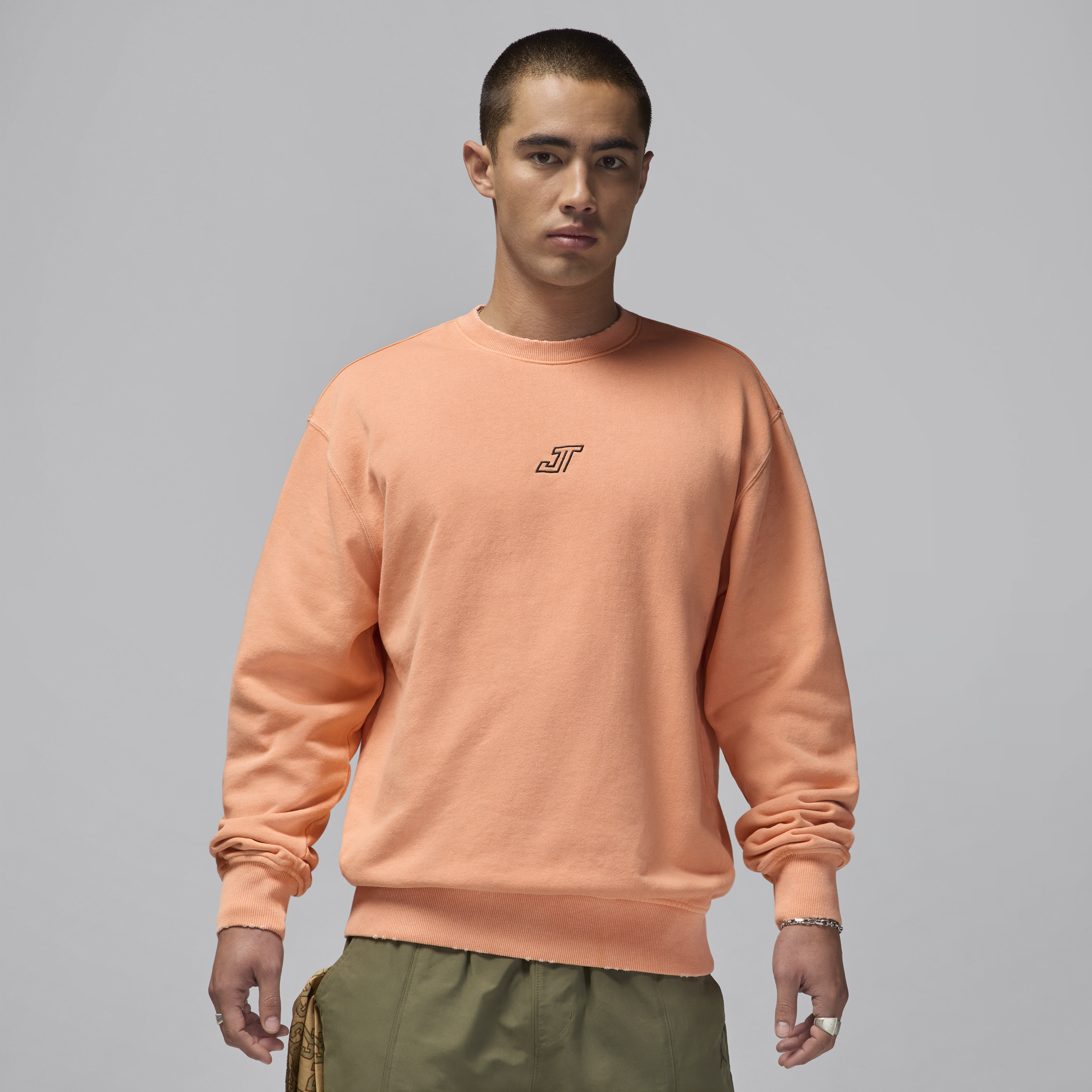 【ナイキ(NIKE)公式ストア】テイタム メンズ フリース クルーネック スウェットシャツ HF7845-844 オレンジ 【ナイキ(NIKE)公式ストア】テイタム メンズ フリース クルーネック スウェットシャツ HF7845-844 オレンジ