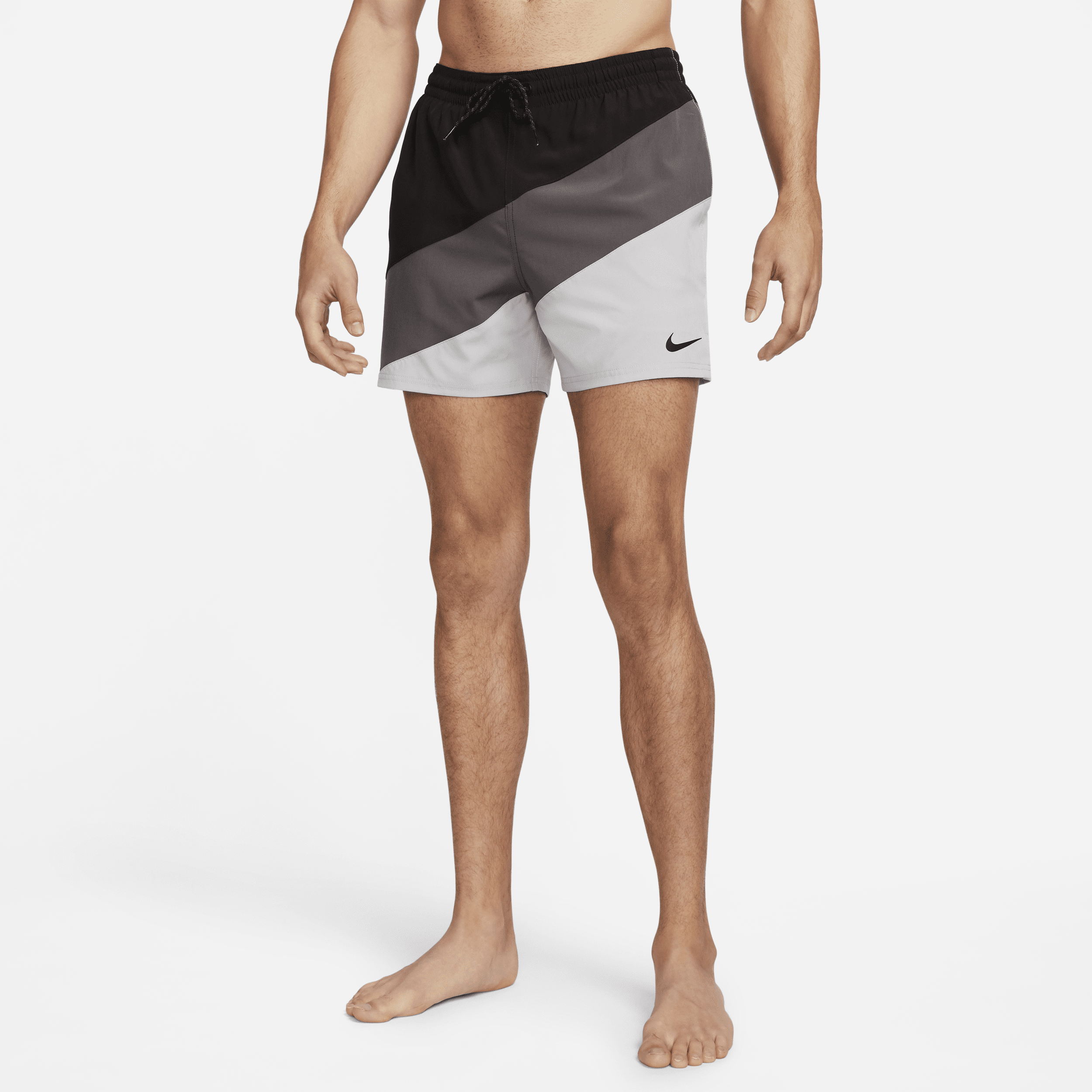 Nike volley zwembroek voor heren (13 cm) - Zwart
