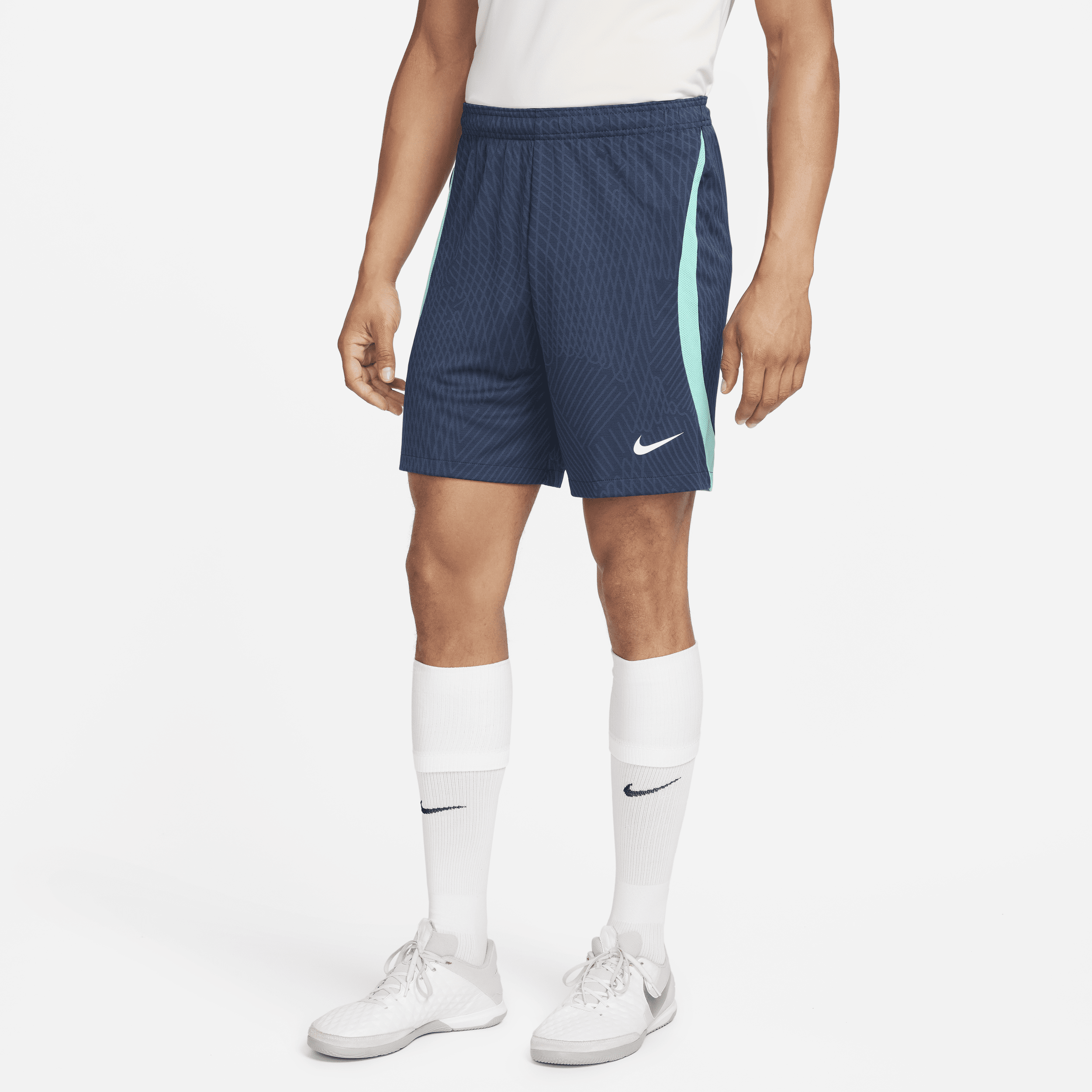 Nike Dri-FIT Strike-fodboldshorts til mænd - blå
