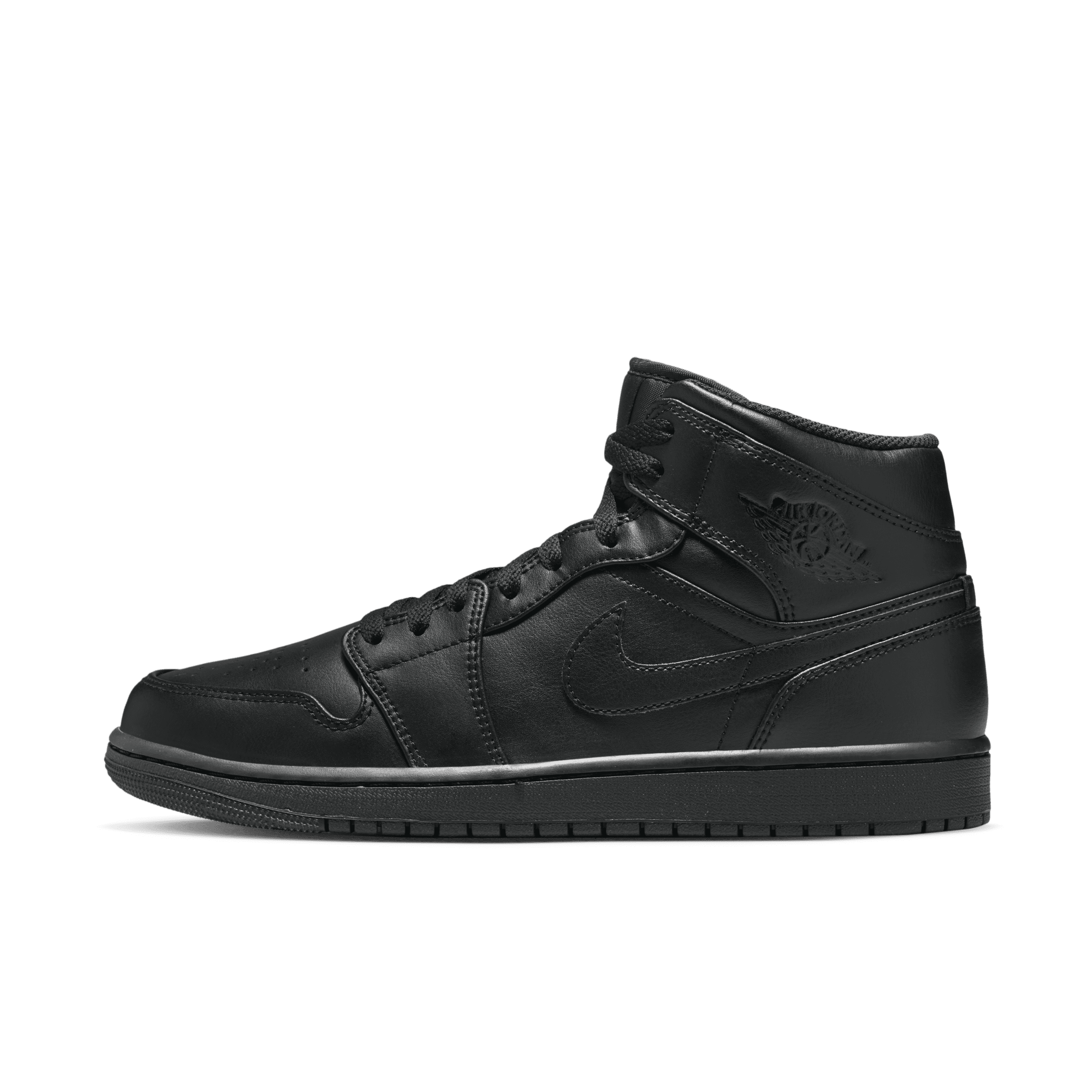 Air Jordan 1 Mid Zapatillas - Negro