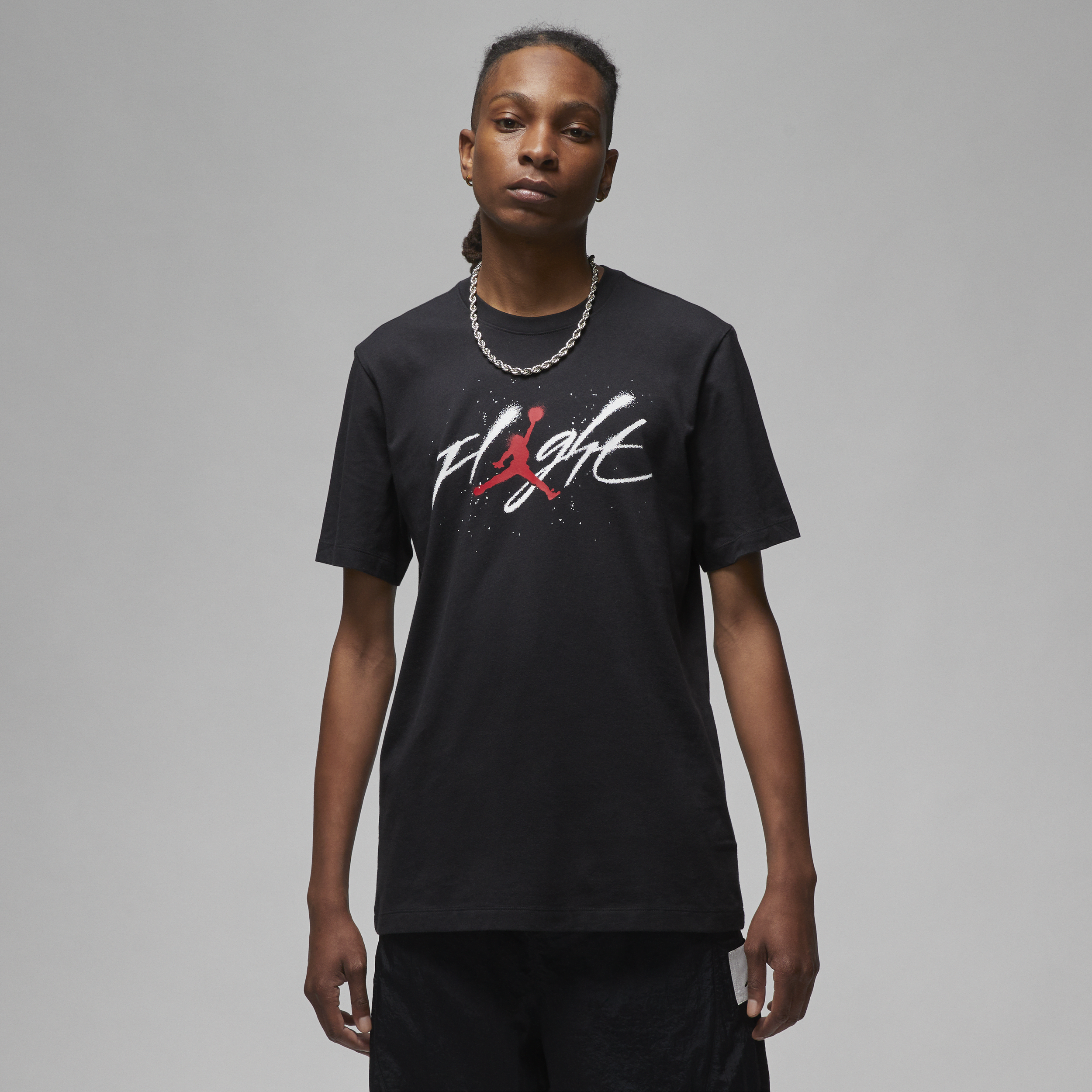 Jordan Camiseta con estampado - Hombre - Negro