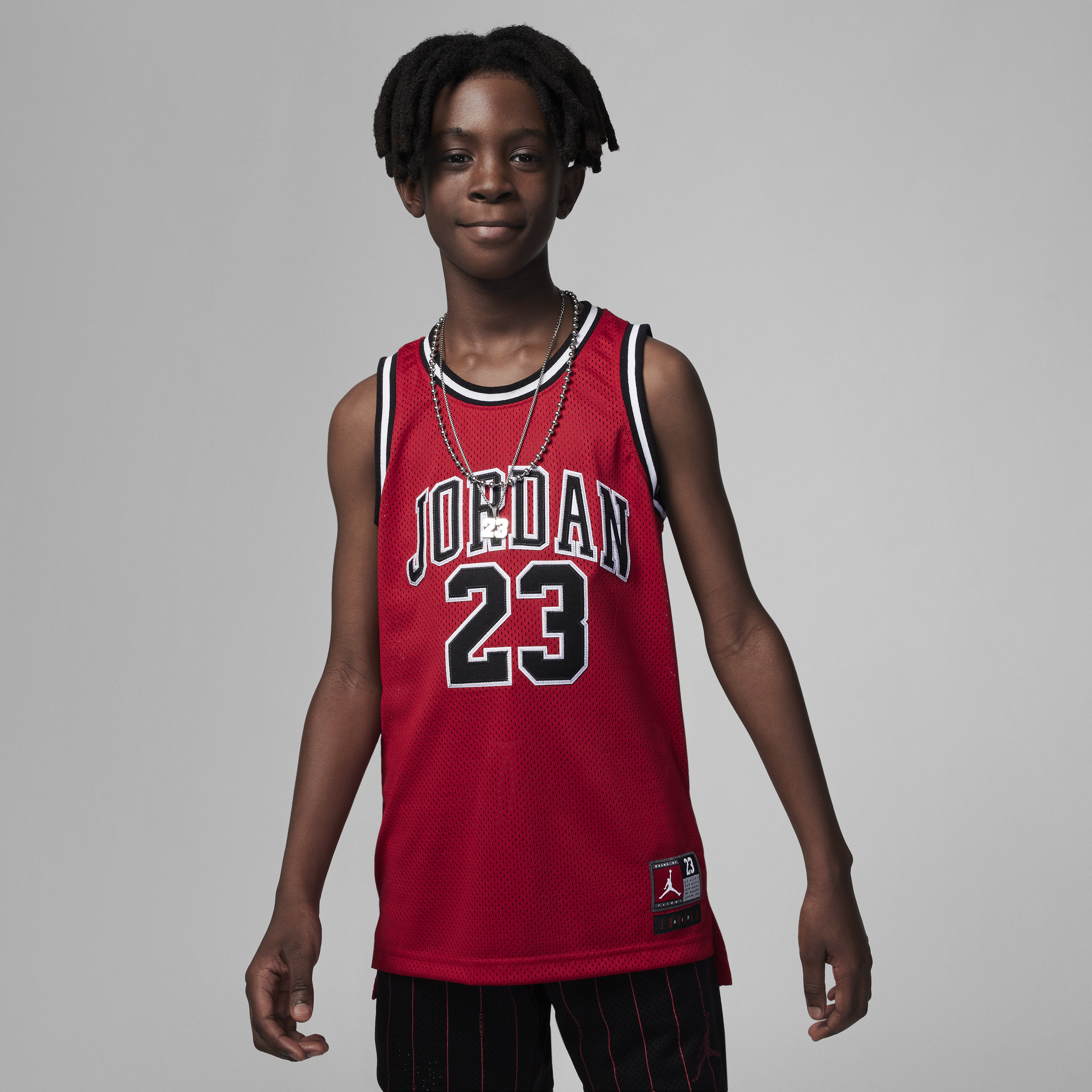 Jordan Camiseta de tirantes - Niño - Rojo