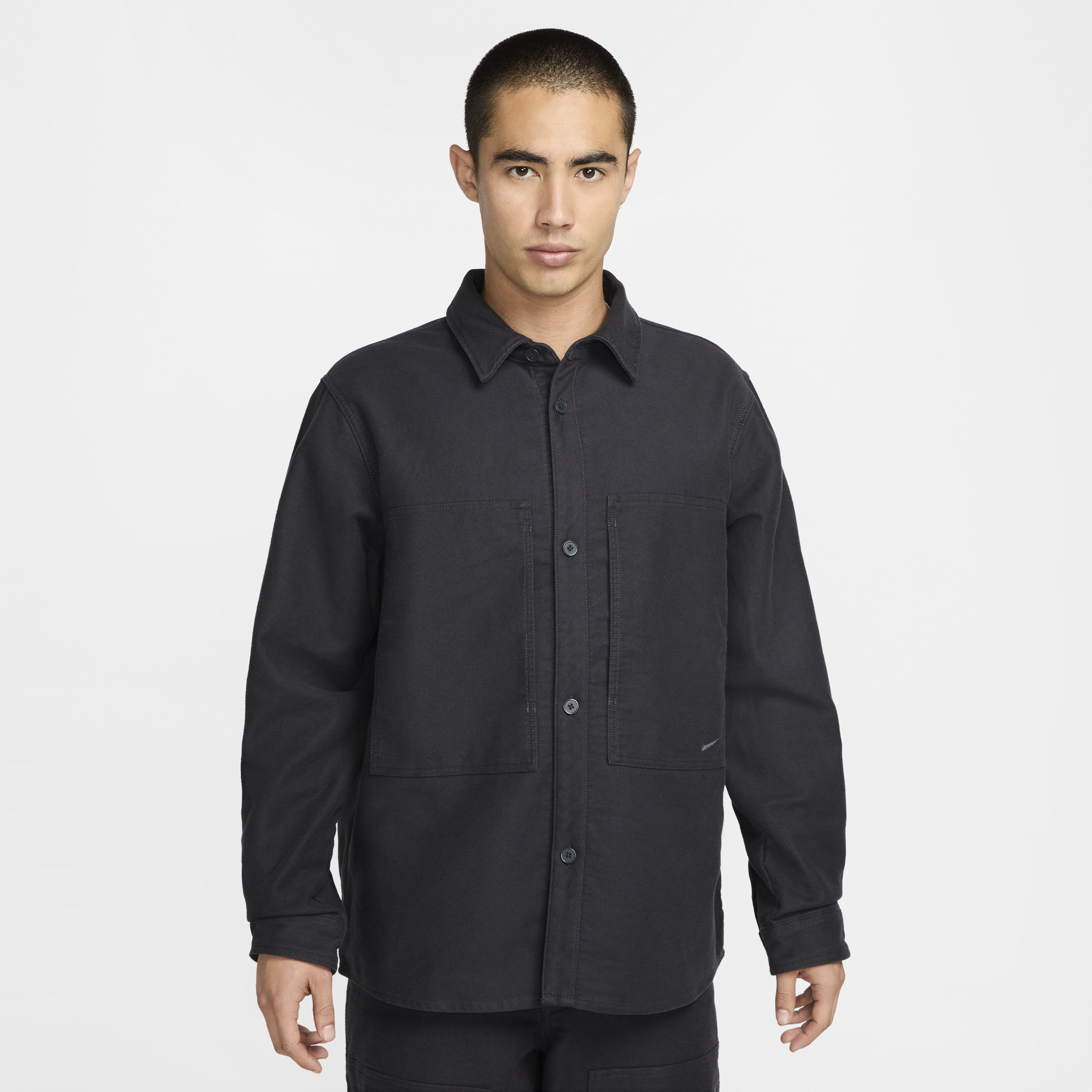 【ナイキ(NIKE)公式ストア】ナイキ ライフ メンズ ロングスリーブ シャモア フィールド シャツ FB7743-060 グレー 【ナイキ(NIKE)公式ストア】ナイキ ライフ メンズ ロングスリーブ シャモア フィールド シャツ FB7743-060 グレー