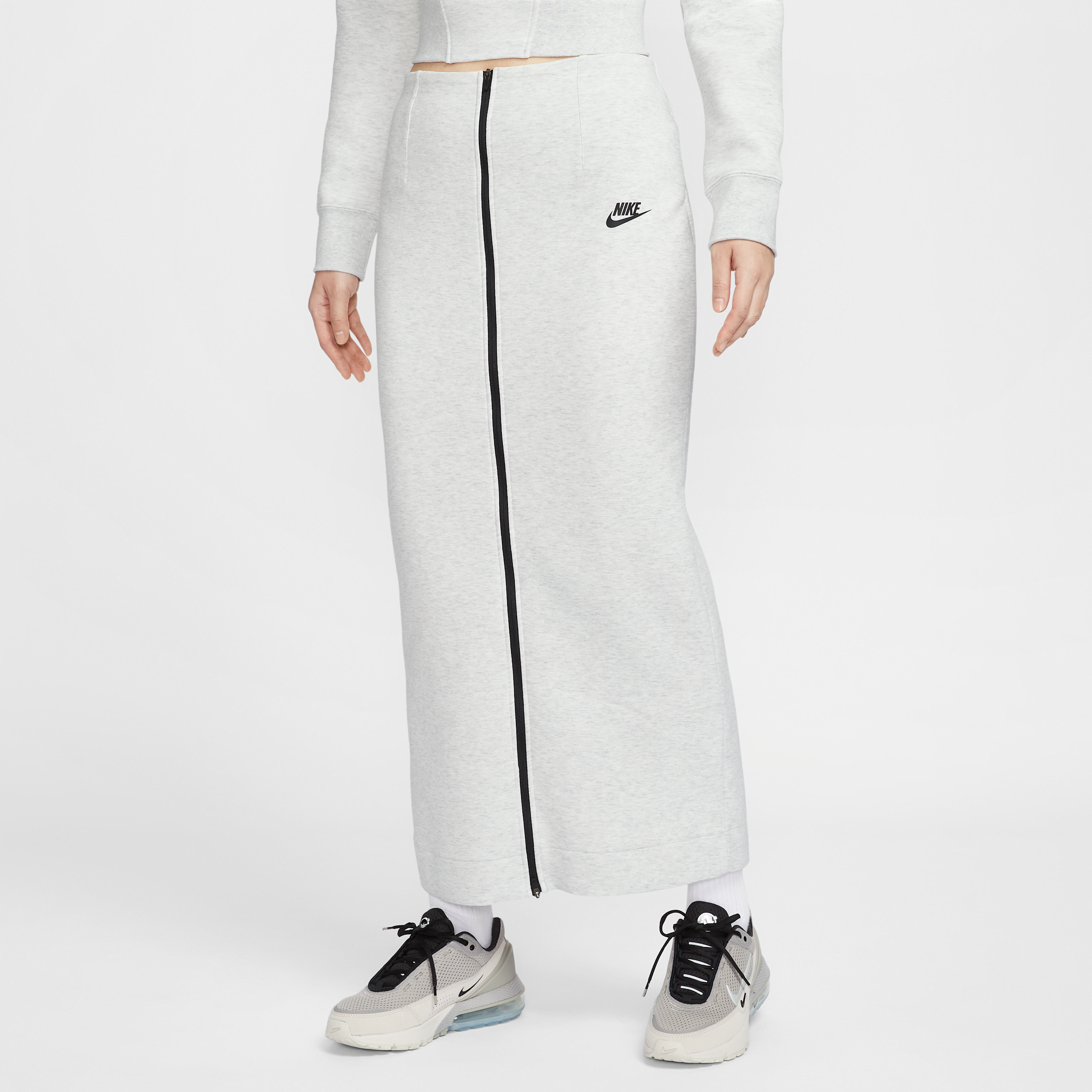 【ナイキ(NIKE)公式ストア】ナイキ スポーツウェア テック フリース ウィメンズ スリム マキシ スカート HJ0919-013 グレー 【ナイキ(NIKE)公式ストア】ナイキ スポーツウェア テック フリース ウィメンズ スリム マキシ スカート HJ0919-013 グレー