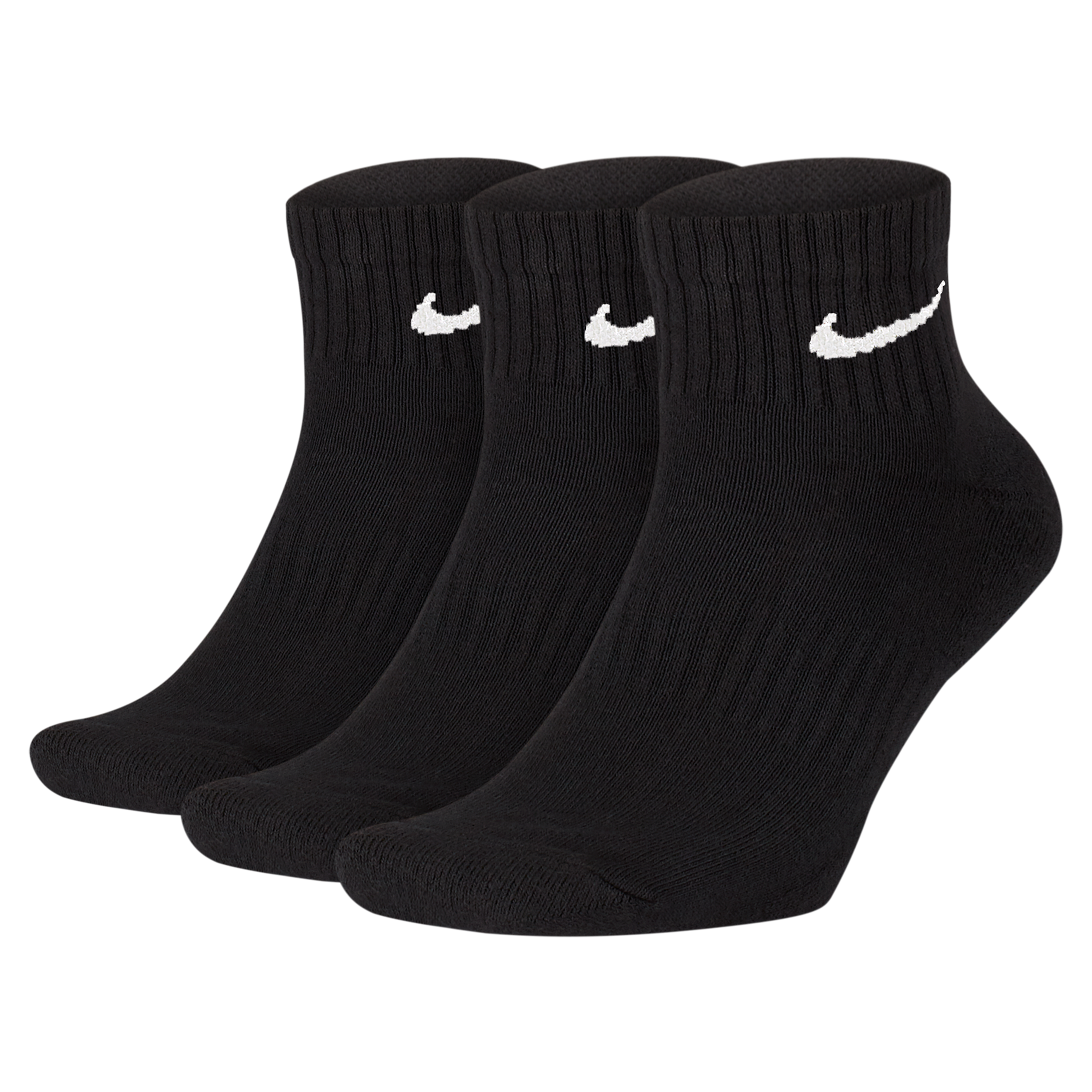 【ナイキ(NIKE)公式ストア】ナイキ エブリデイ クッションド トレーニング アンクル ソックス (3足) SX7667-010 ブラック 【ナイキ(NIKE)公式ストア】ナイキ エブリデイ クッションド トレーニング アンクル ソックス (3足) SX7667-010 ブラック