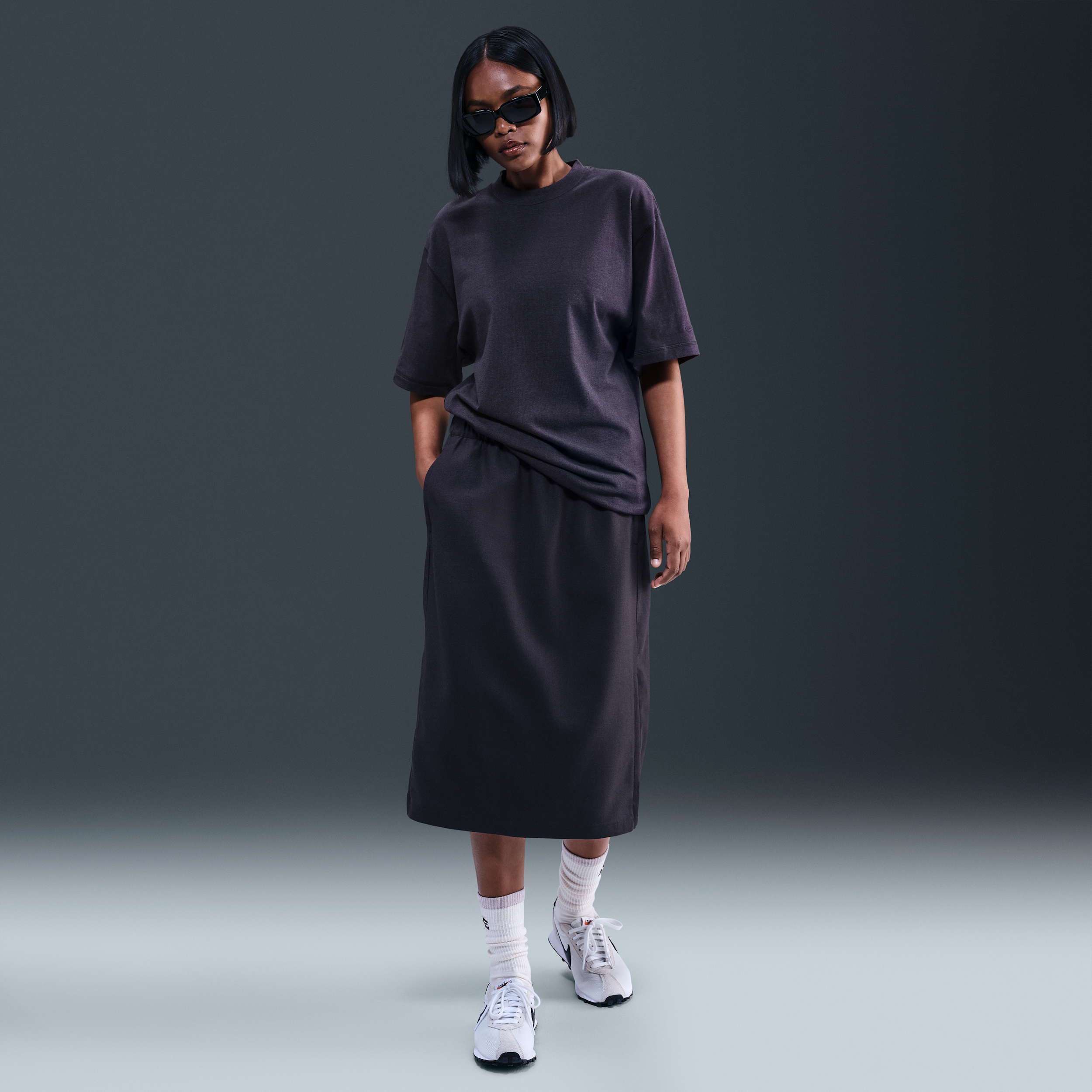 【ナイキ(NIKE)公式ストア】ナイキ ウール クラシックス スカート HM9457-540 パープル 【ナイキ(NIKE)公式ストア】ナイキ ウール クラシックス スカート HM9457-540 パープル