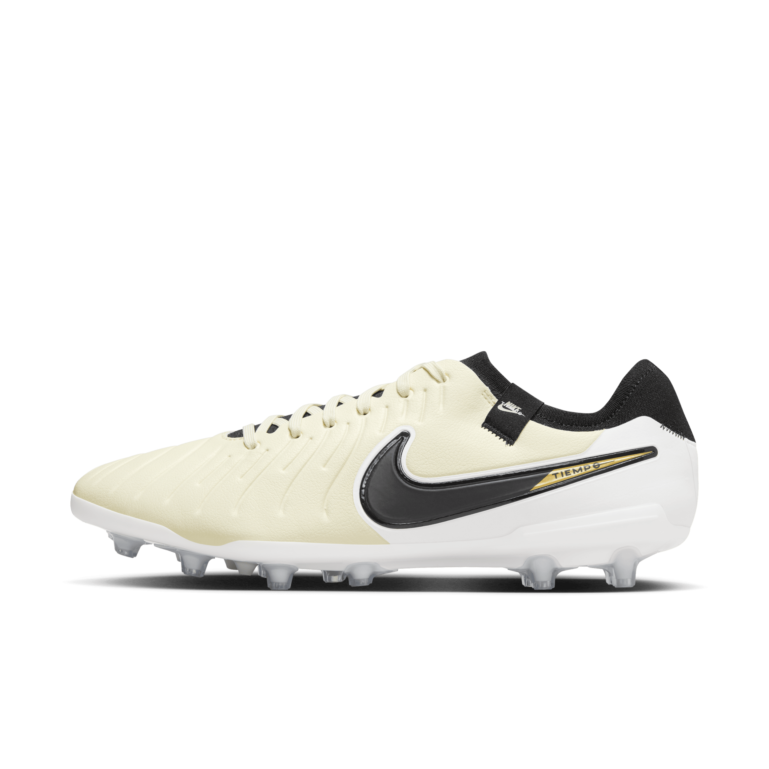 Nike Tiempo Legend 10 Pro Botas de fútbol de perfil bajo para césped artificial - Amarillo