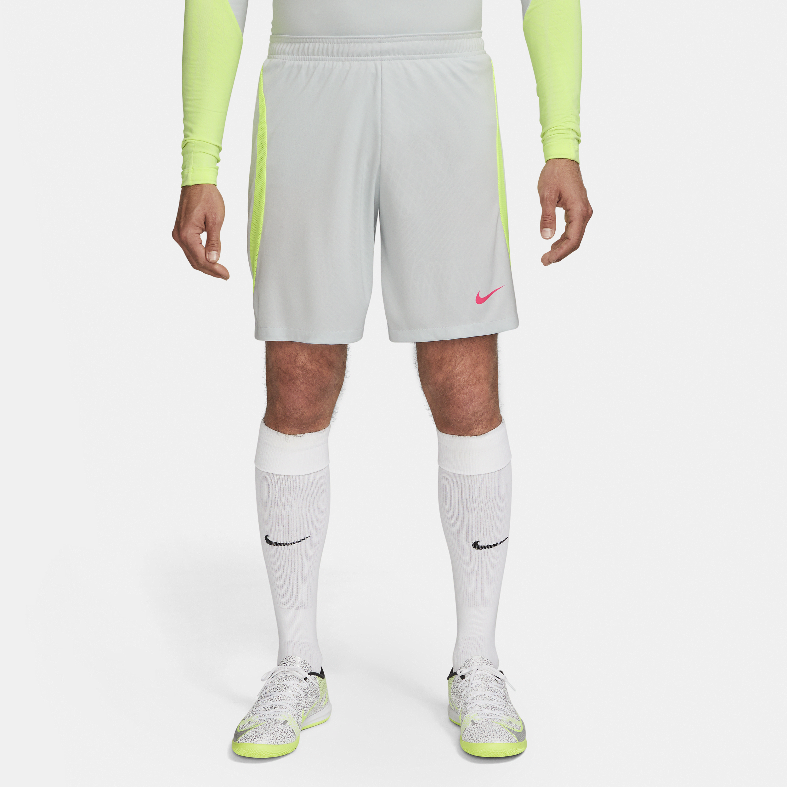 Nike Dri-FIT Strike Voetbalshorts voor heren - Grijs