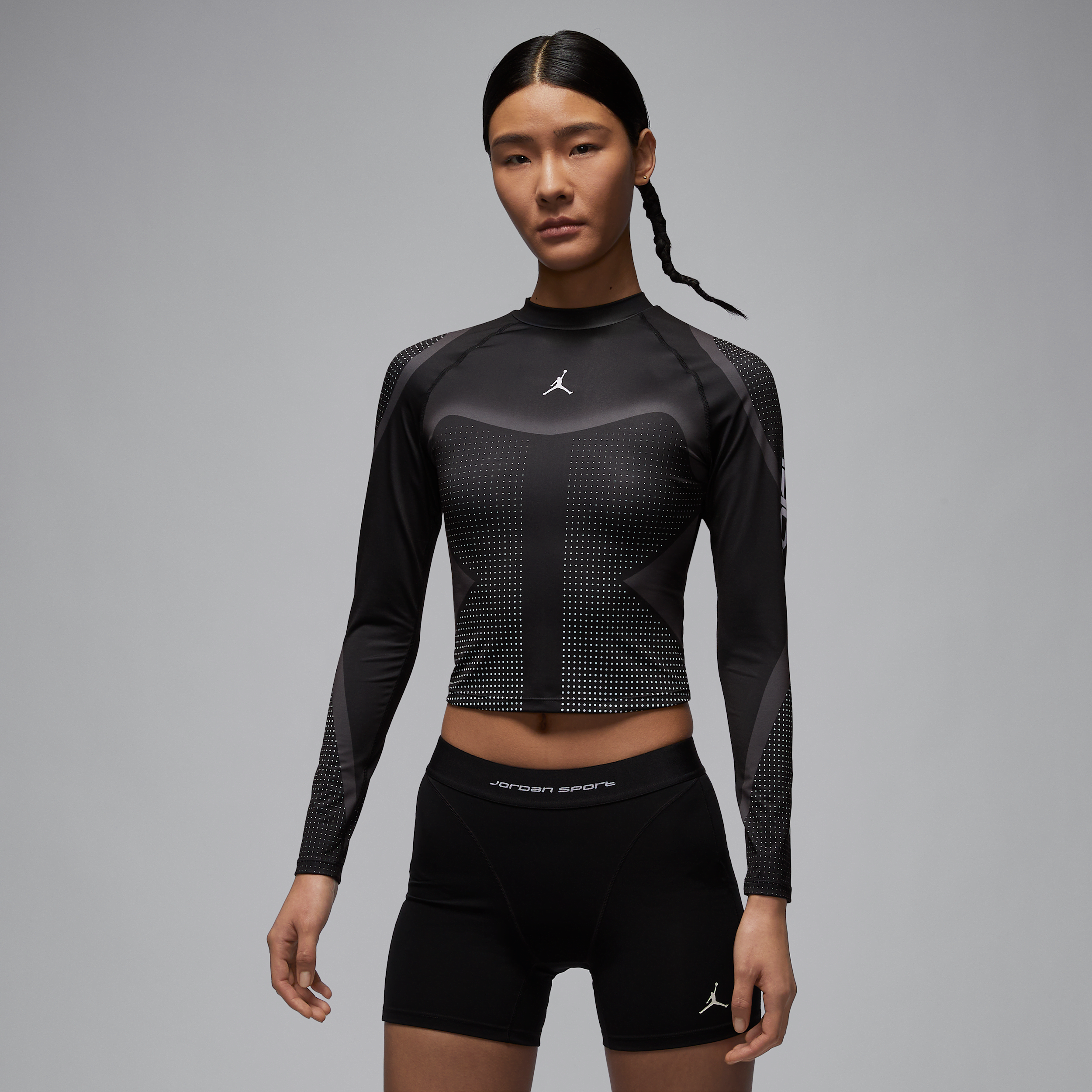 【ナイキ(NIKE)公式ストア】ジョーダン スポーツ ウィメンズ Dri-FIT ロングスリーブ トップ HF9481-010 ブラック 【ナイキ(NIKE)公式ストア】ジョーダン スポーツ ウィメンズ Dri-FIT ロングスリーブ トップ HF9481-010 ブラック