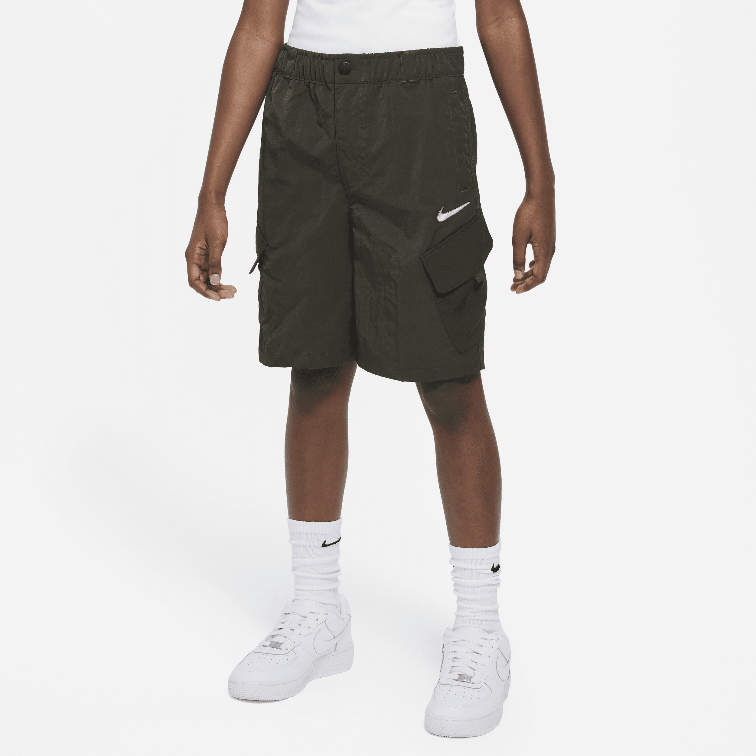 Nike Outdoor Play Pantalón corto cargo de tejido Woven - Niño - Verde