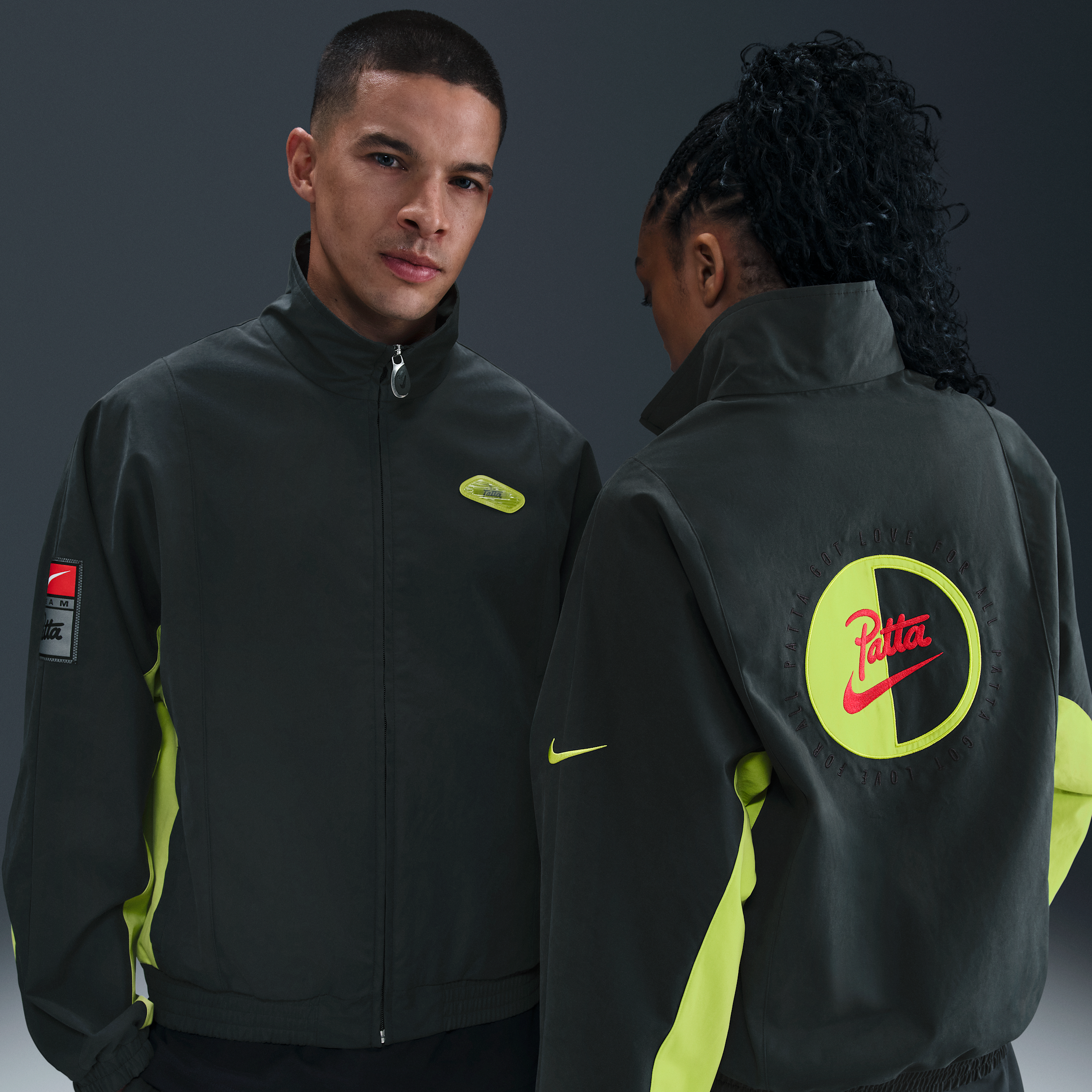 【ナイキ(NIKE)公式ストア】ナイキ x パタ メンズ トラックジャケット HJ0712-010 ブラック 【ナイキ(NIKE)公式ストア】ナイキ x パタ メンズ トラックジャケット HJ0712-010 ブラック