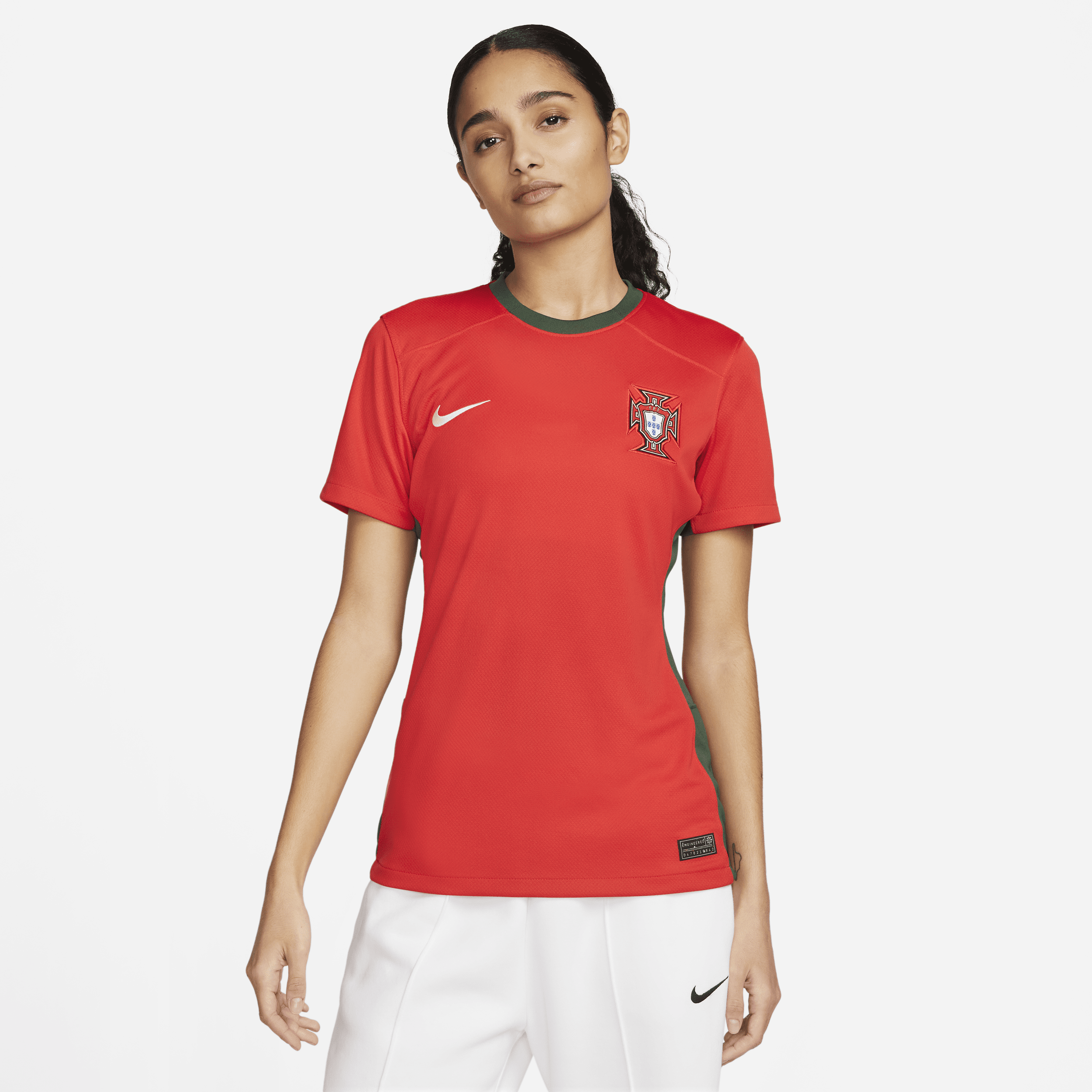 Camisa Nike Portugal I 2023/24 Torcedora Pro Feminina