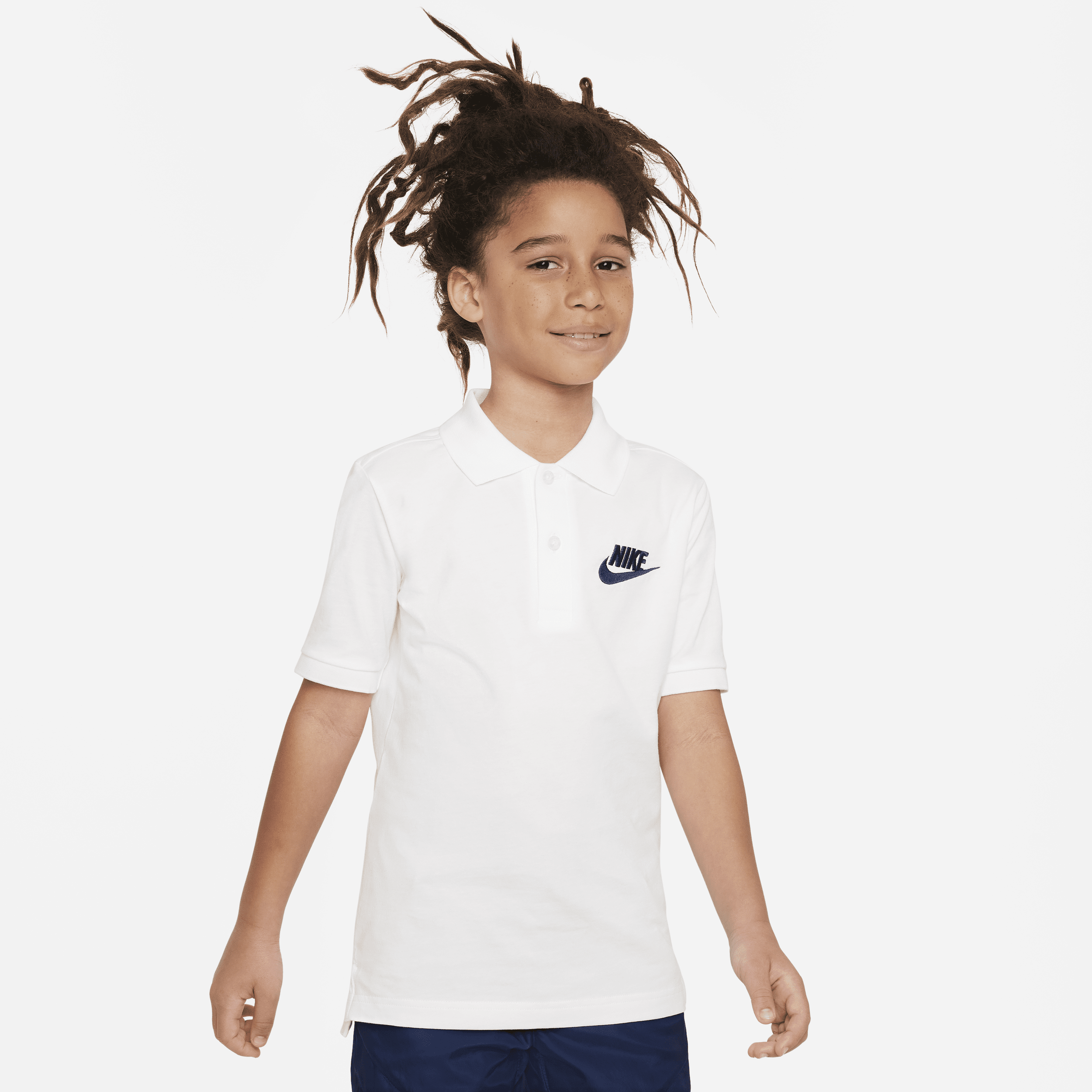【ナイキ(NIKE)公式ストア】ナイキ スポーツウェア ジュニア (ボーイズ) ポロ 826437-100 ホワイト 【ナイキ(NIKE)公式ストア】ナイキ スポーツウェア ジュニア (ボーイズ) ポロ 826437-100 ホワイト