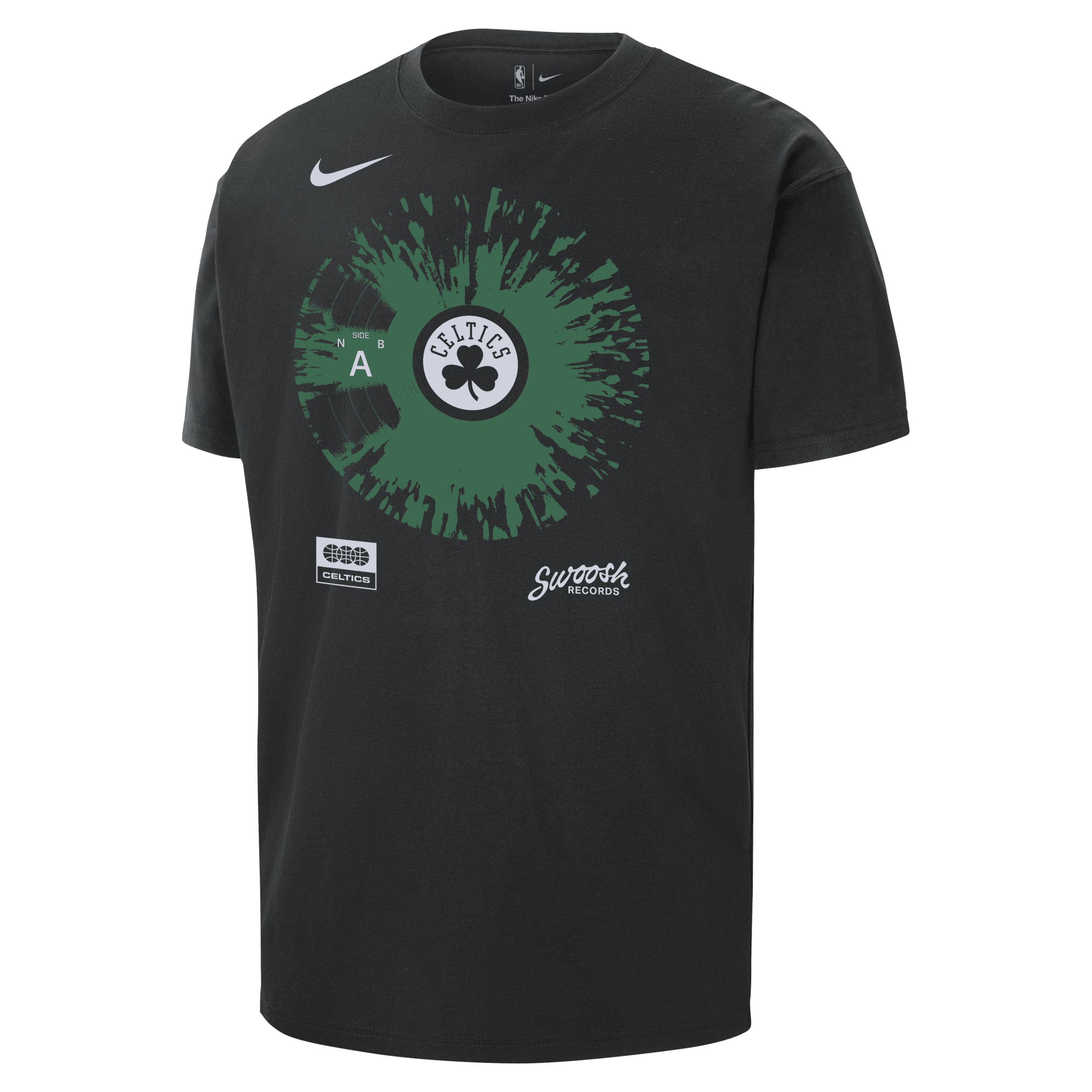 Boston Celtics Max90 Nike NBA-herenshirt - Zwart