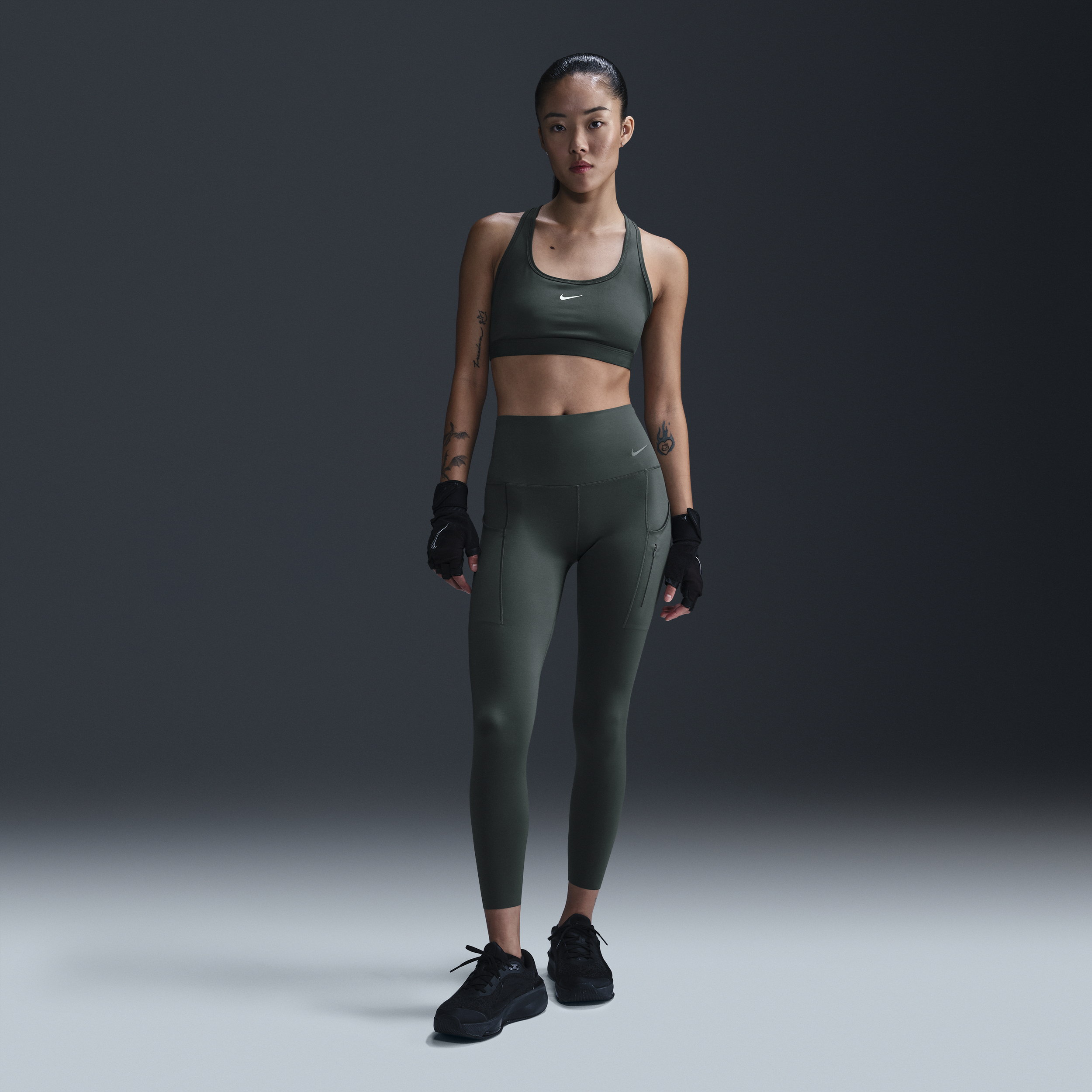 【ナイキ(NIKE)公式ストア】ナイキ ゴー ウィメンズ ファームサポート ハイウエスト 7/8 レギンス ポケット付き DQ5640-338 グリーン 【ナイキ(NIKE)公式ストア】ナイキ ゴー ウィメンズ ファームサポート ハイウエスト 7/8 レギンス ポケット付き DQ5640-338 グリーン