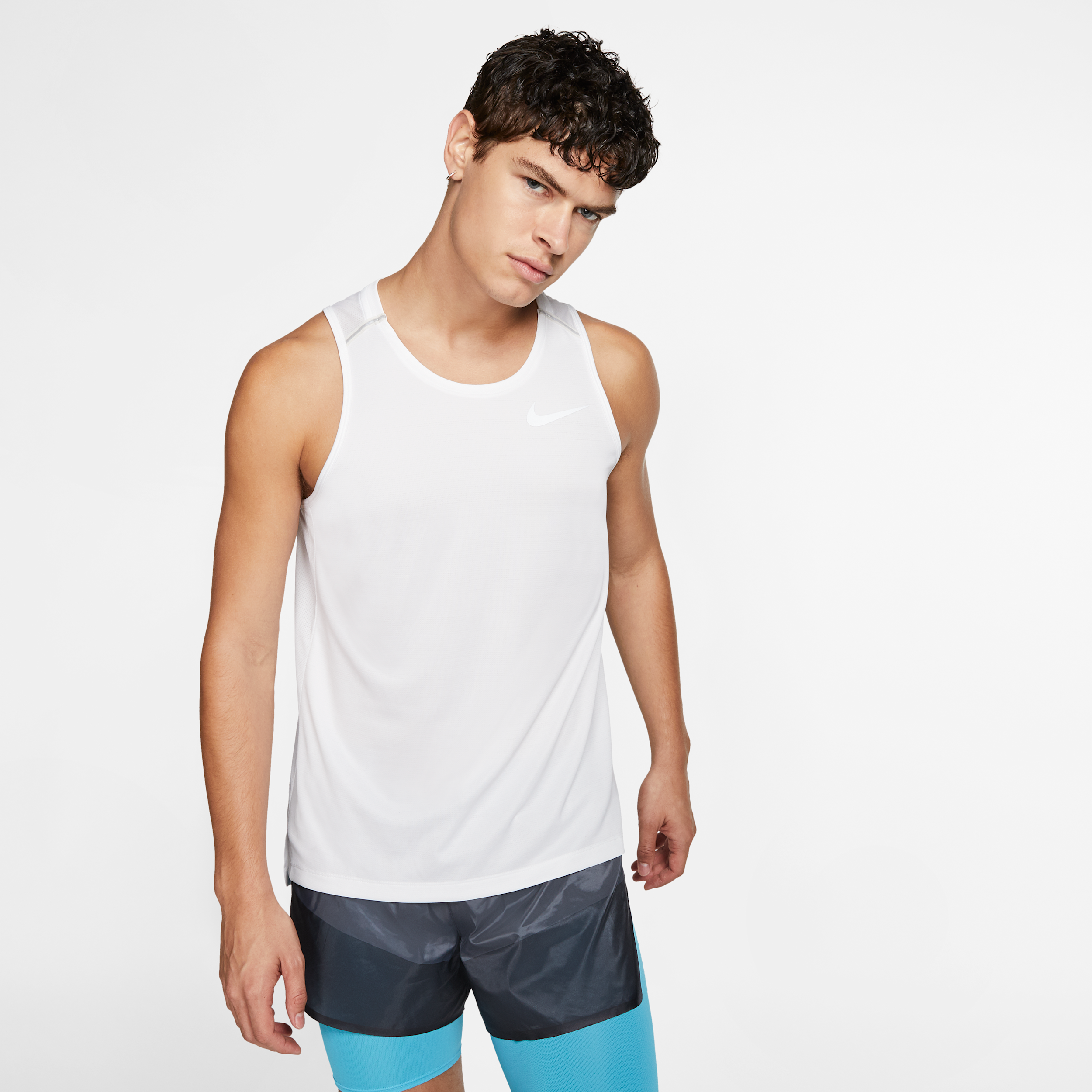 【ナイキ(NIKE)公式ストア】ナイキ Dri-FIT マイラー メンズ ランニングタンクトップ AJ7563-100 ホワイト 【ナイキ(NIKE)公式ストア】ナイキ Dri-FIT マイラー メンズ ランニングタンクトップ AJ7563-100 ホワイト