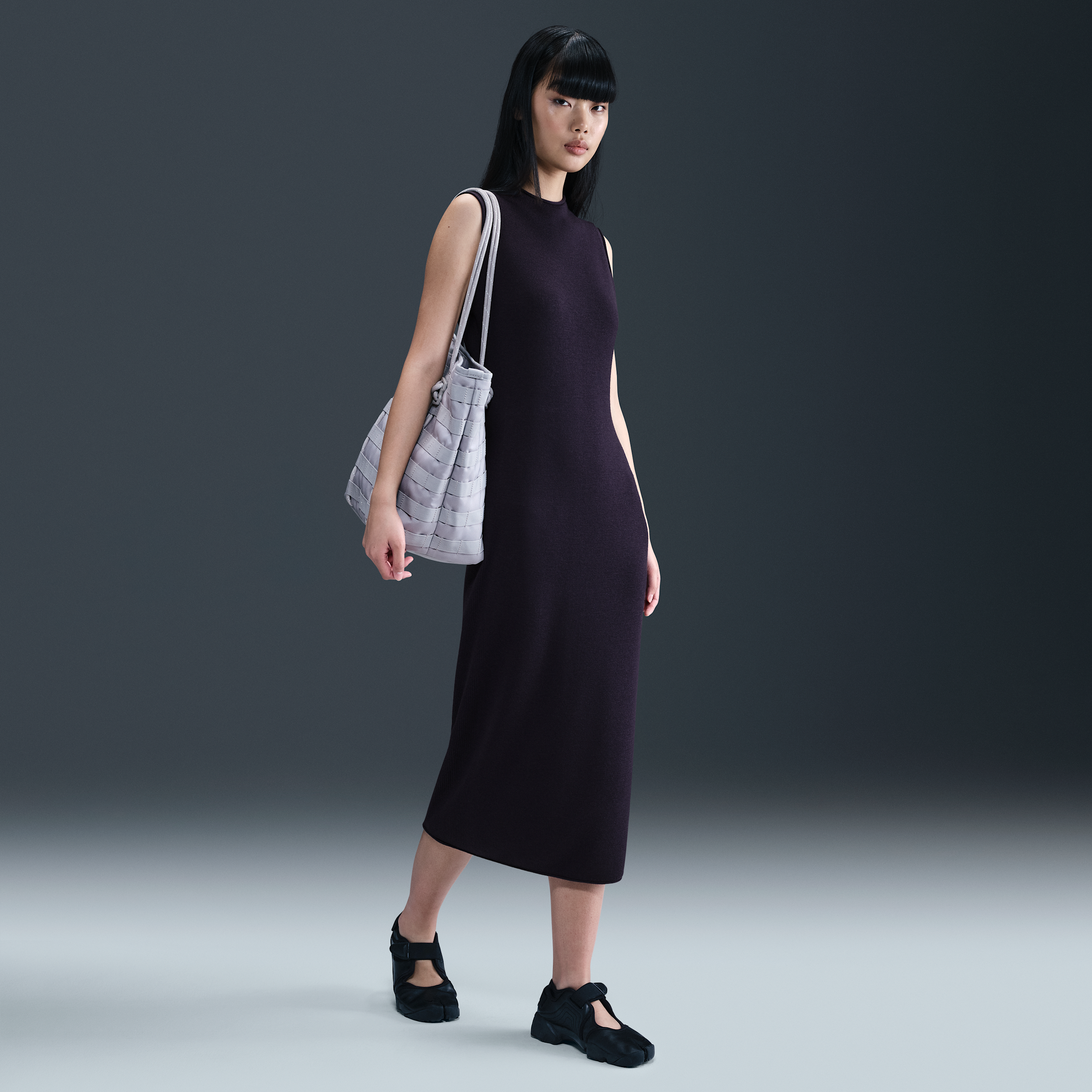 Nike Wool Classics Vestido de tejido Knit - Morado