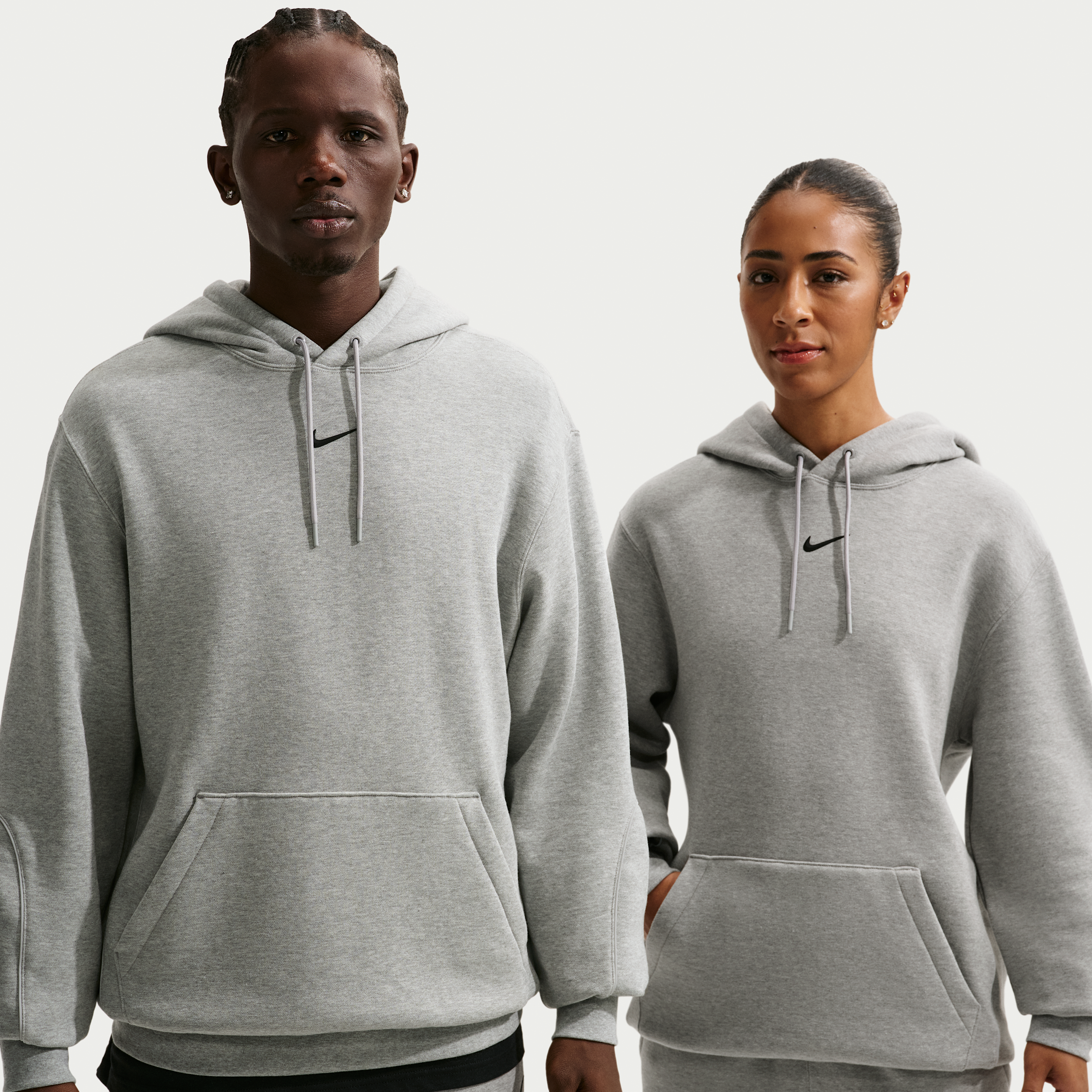 Nike Felpa in fleece con cappuccio NOCTA CS 2 - Grigio