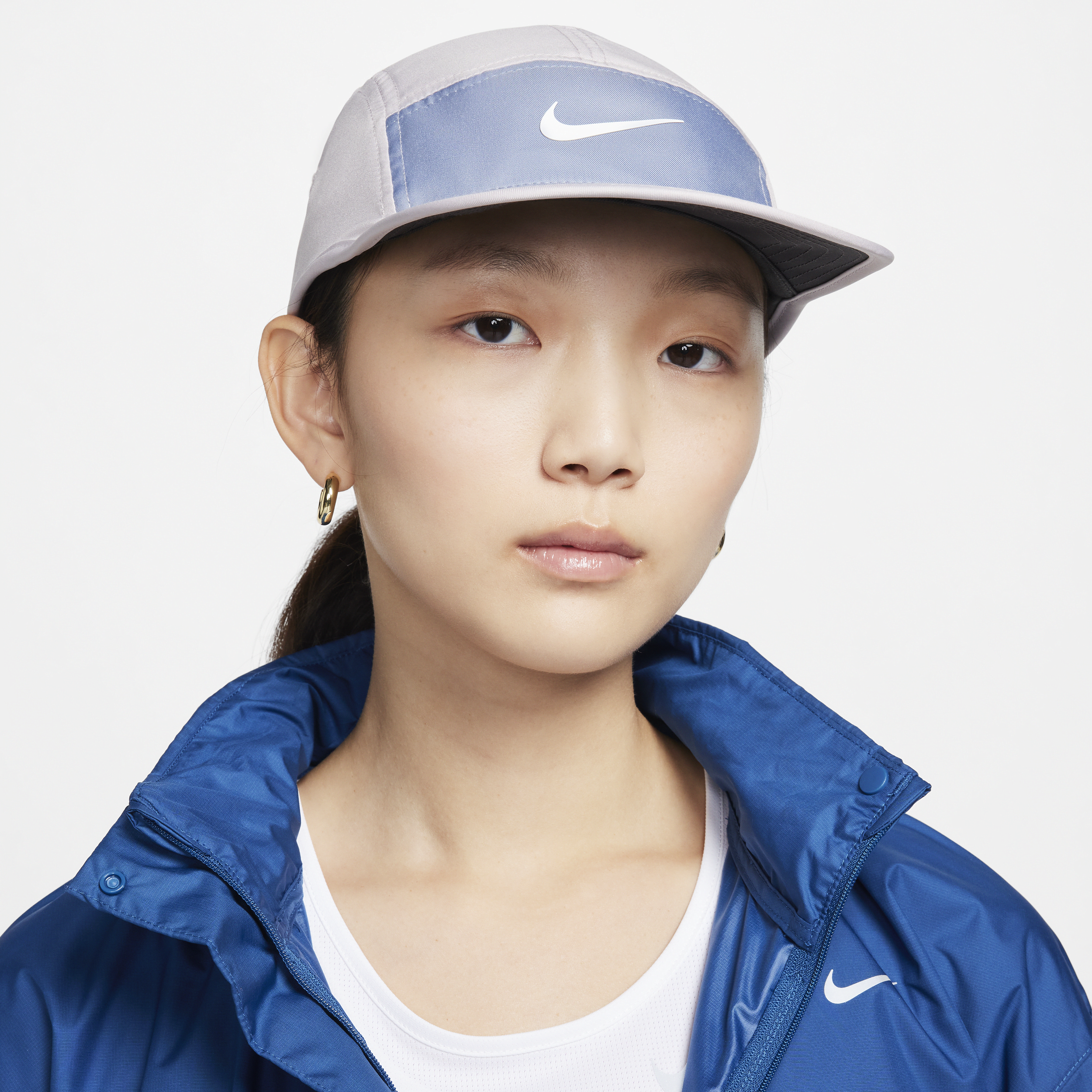 Cappello essenziale con Swoosh Nike Dri-FIT Fly - Viola