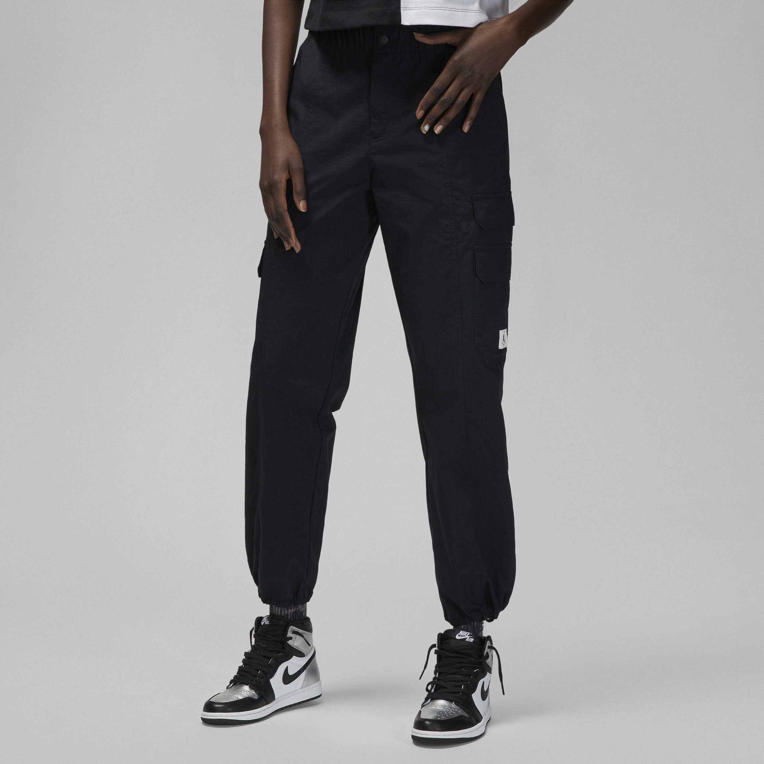 Nike Pantaloni Jordan Flight Chicago – Donna - Nero