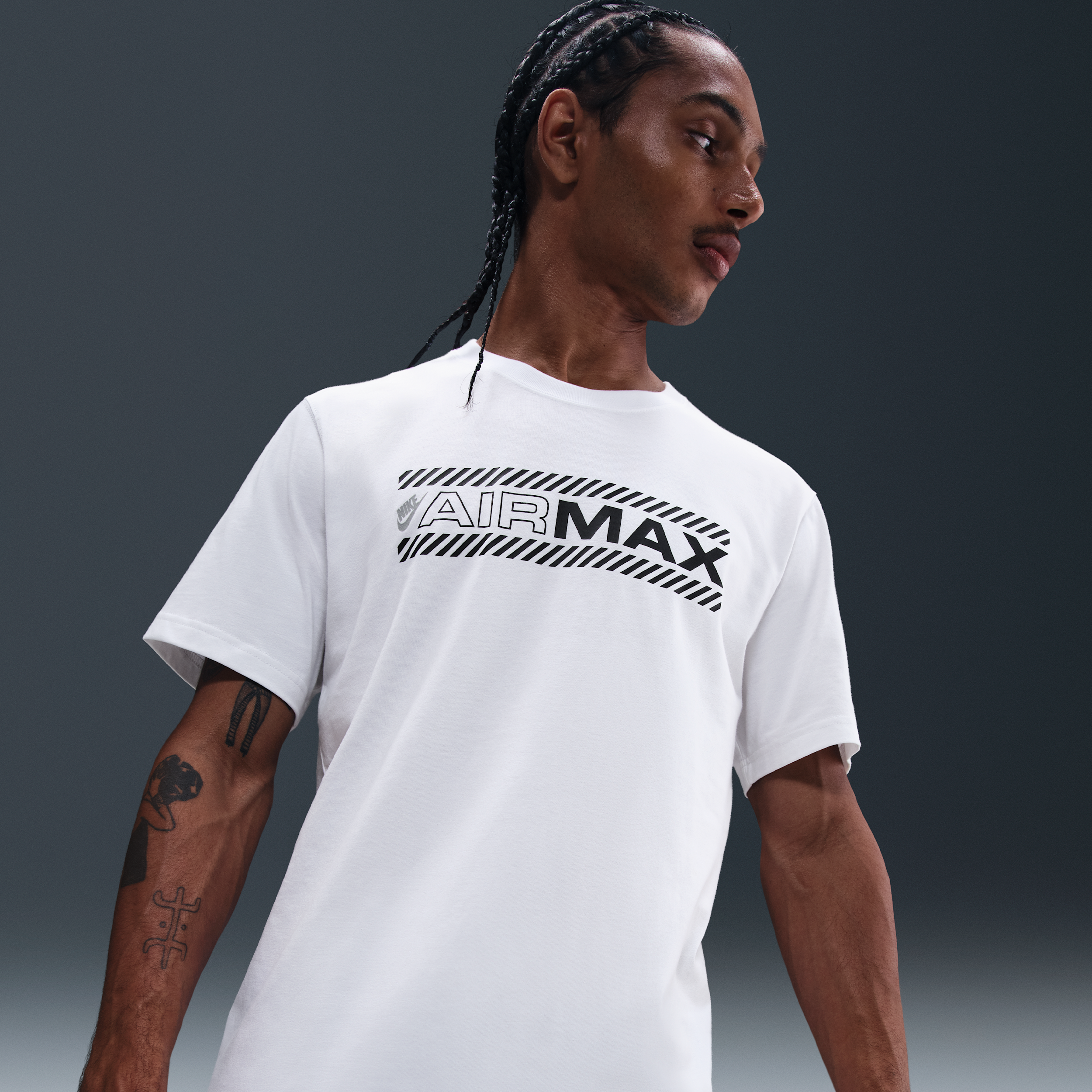 T-shirt Nike Air Max – Uomo - Bianco