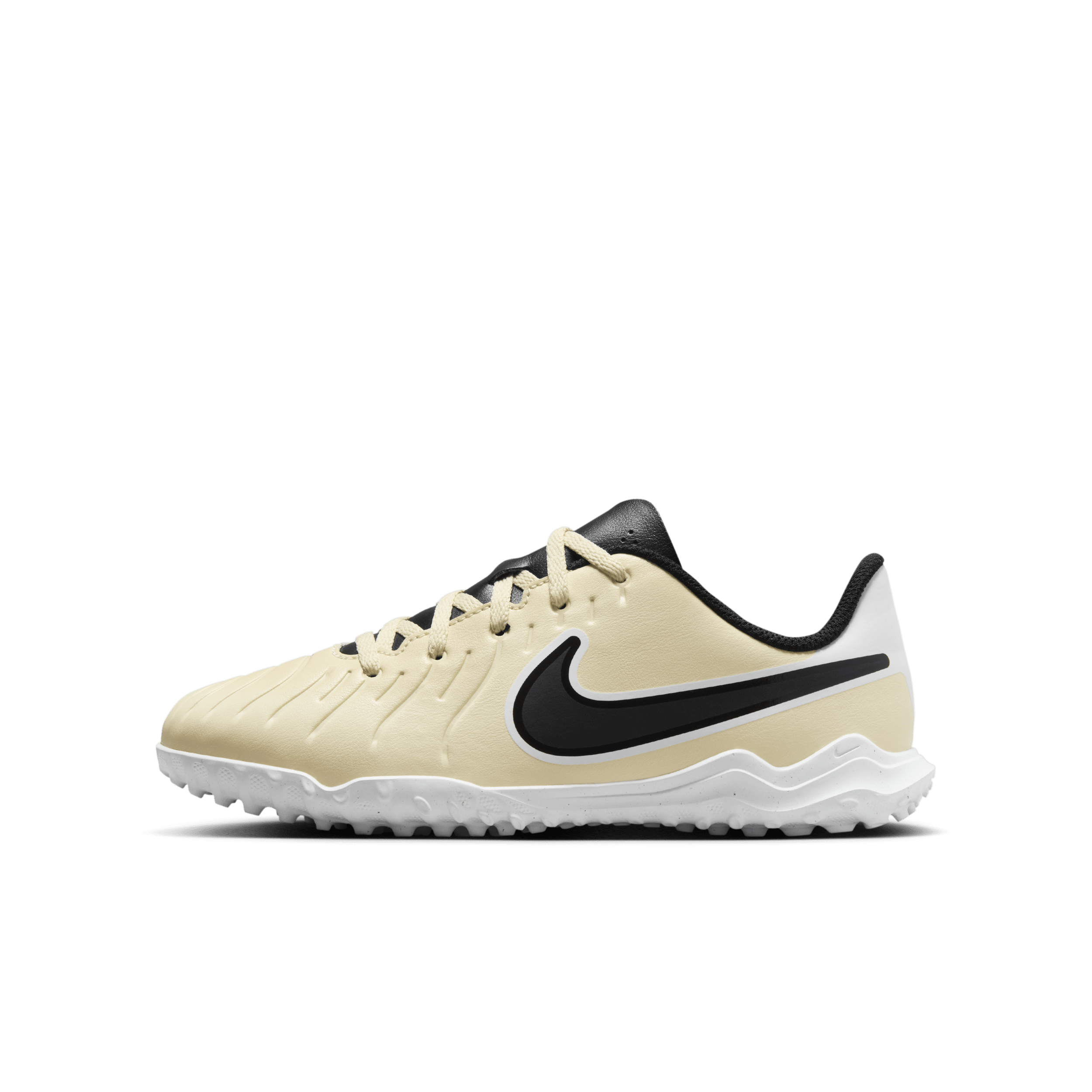 Scarpa da calcio a taglio basso per erba sintetica Nike Jr. Tiempo Legend 10 Club – Bambini/Ragazzi - Giallo