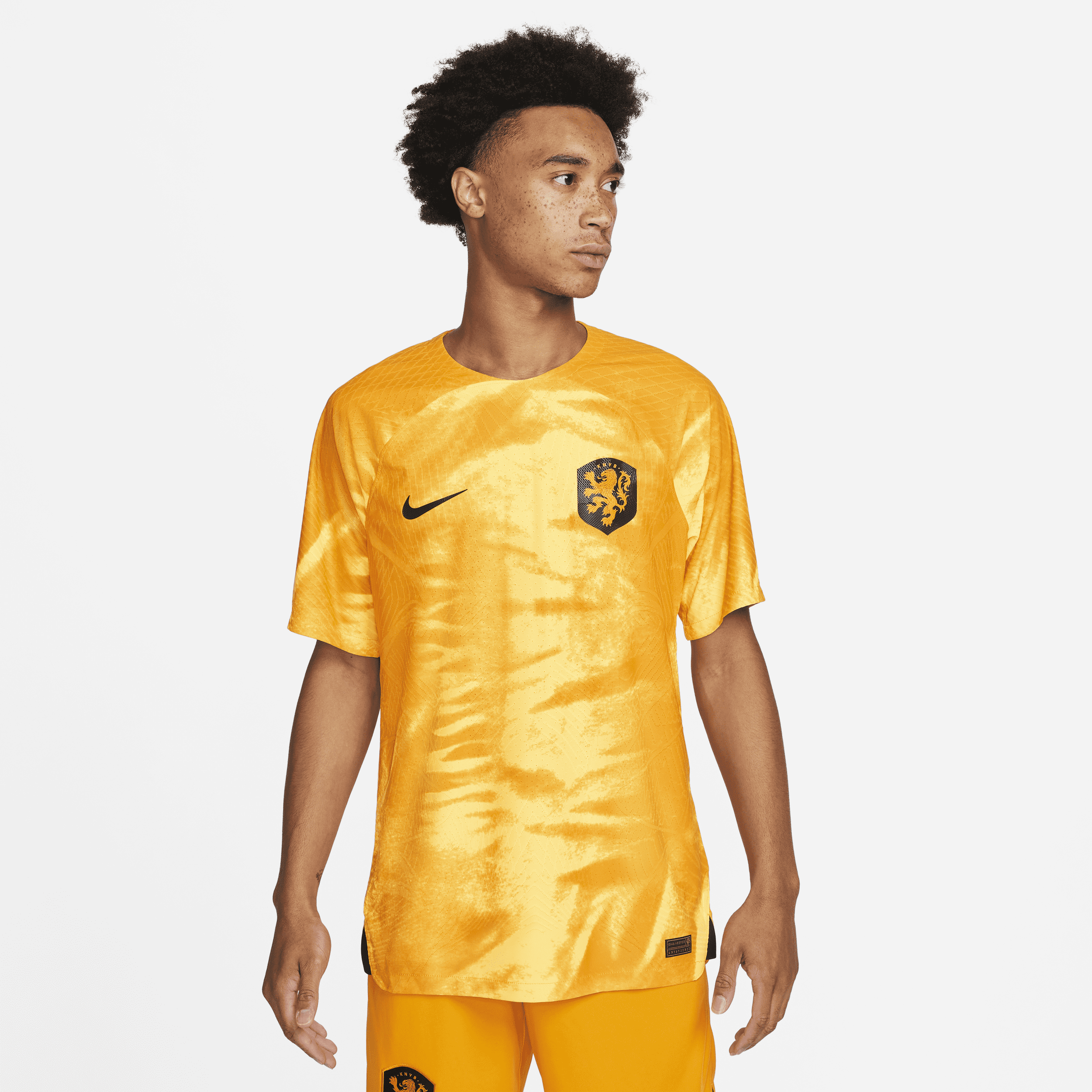 Primera equipación Match Países Bajos 2022/23 Camiseta de fútbol Nike Dri-FIT ADV - Hombre - Naranja