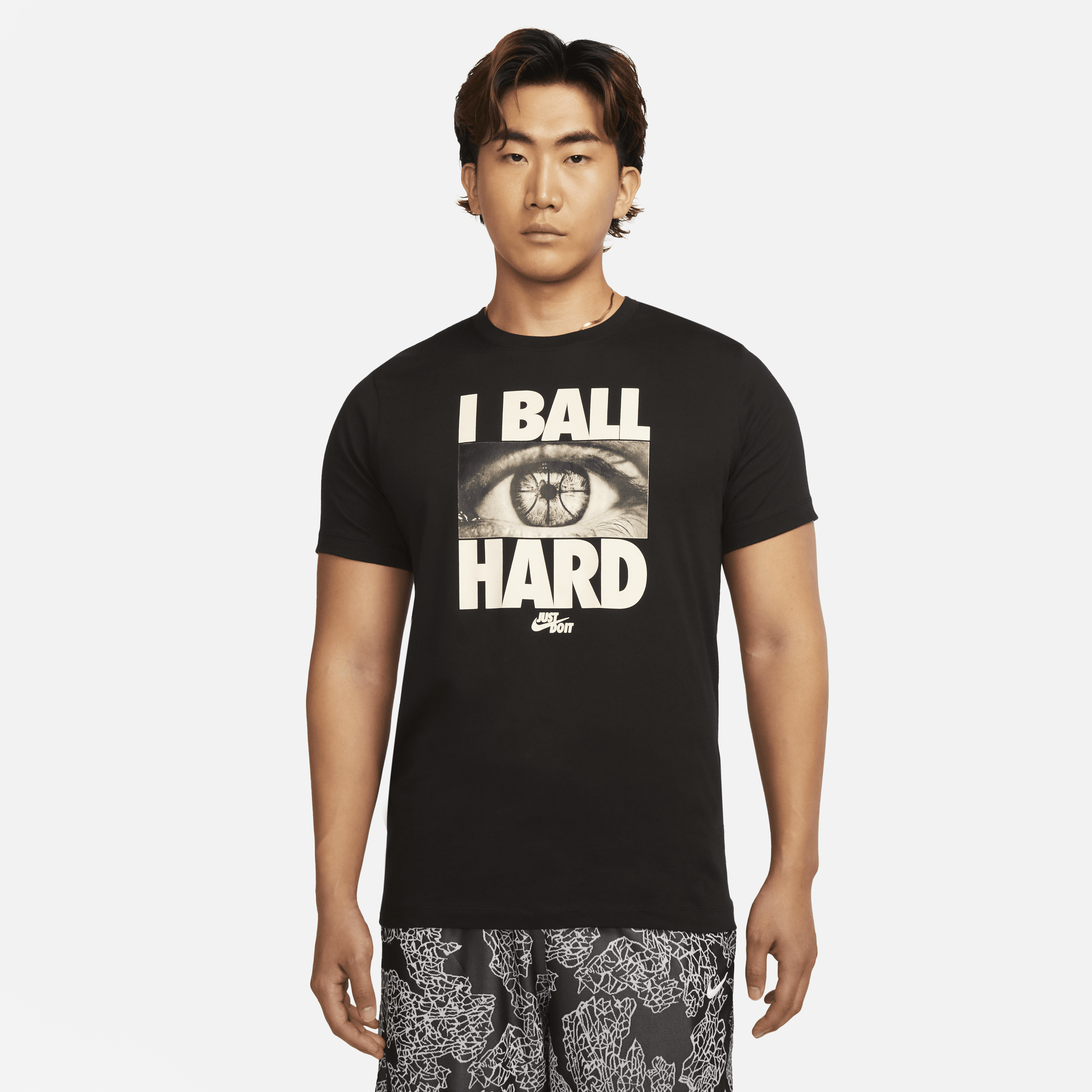 T-shirt da basket Nike Dri-FIT – Uomo - Nero