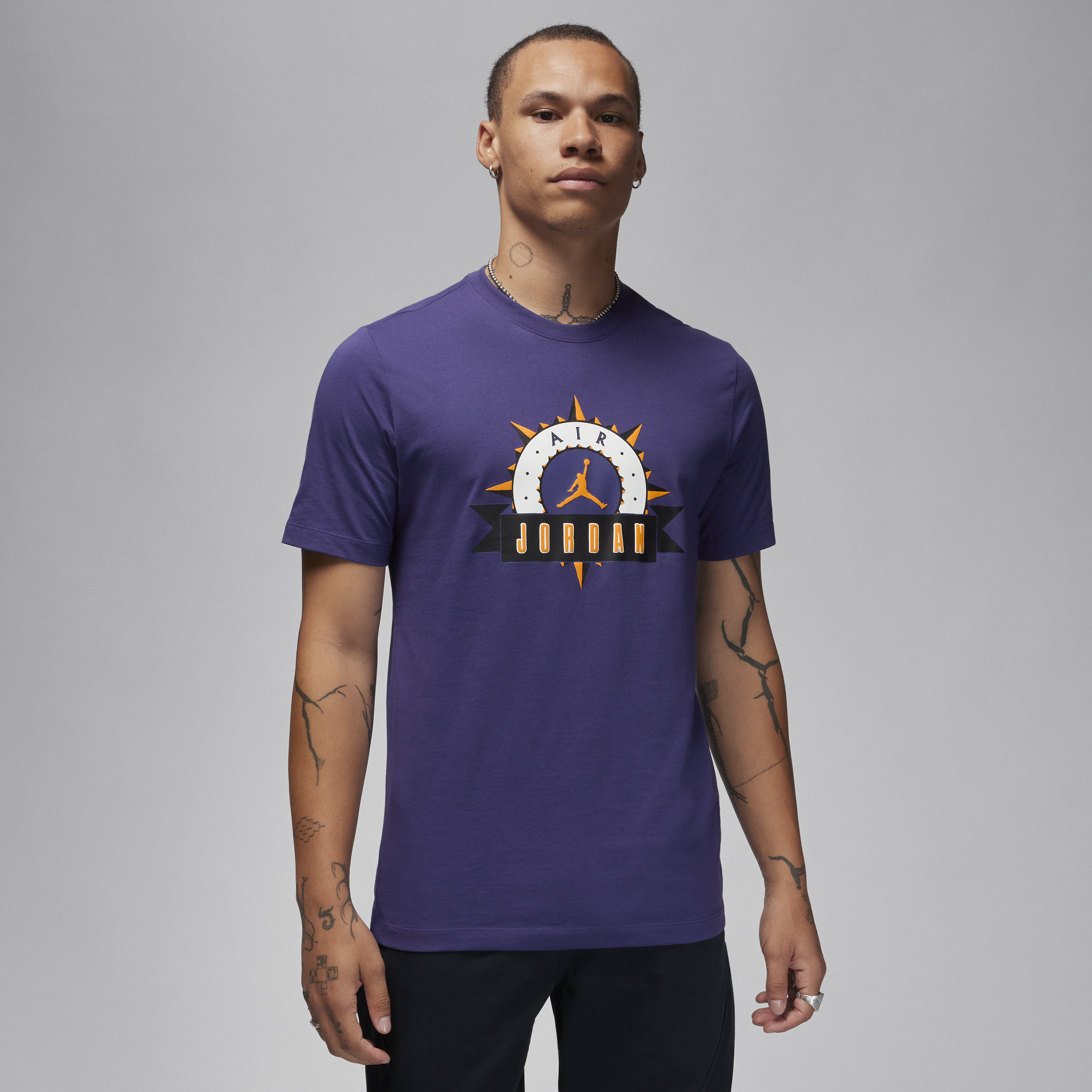 Jordan Flight MVP-T-shirt til mænd - lilla