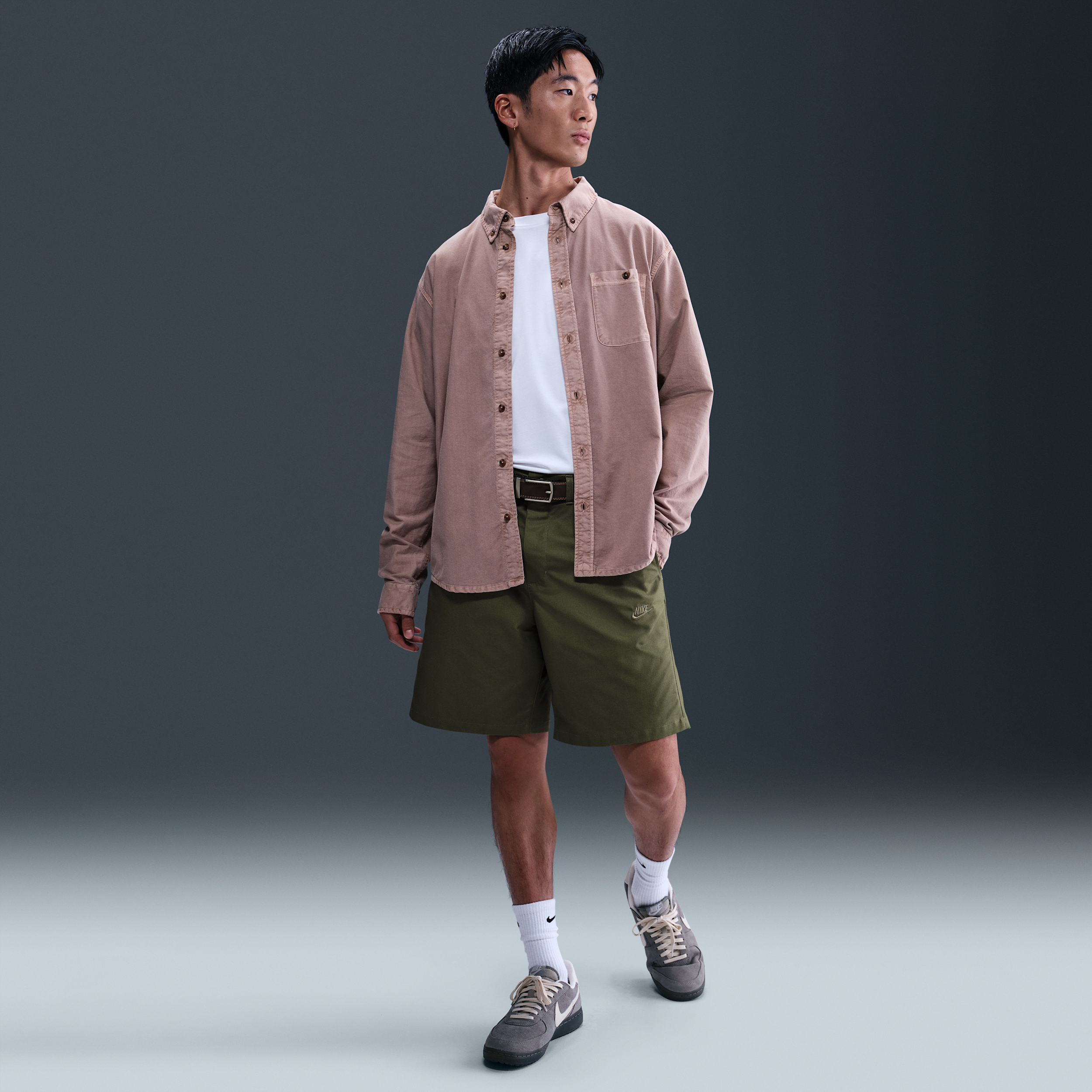 【ナイキ(NIKE)公式ストア】ナイキ クラブ メンズ チノ ショートパンツ FZ5773-222 グリーン 【ナイキ(NIKE)公式ストア】ナイキ クラブ メンズ チノ ショートパンツ FZ5773-222 グリーン