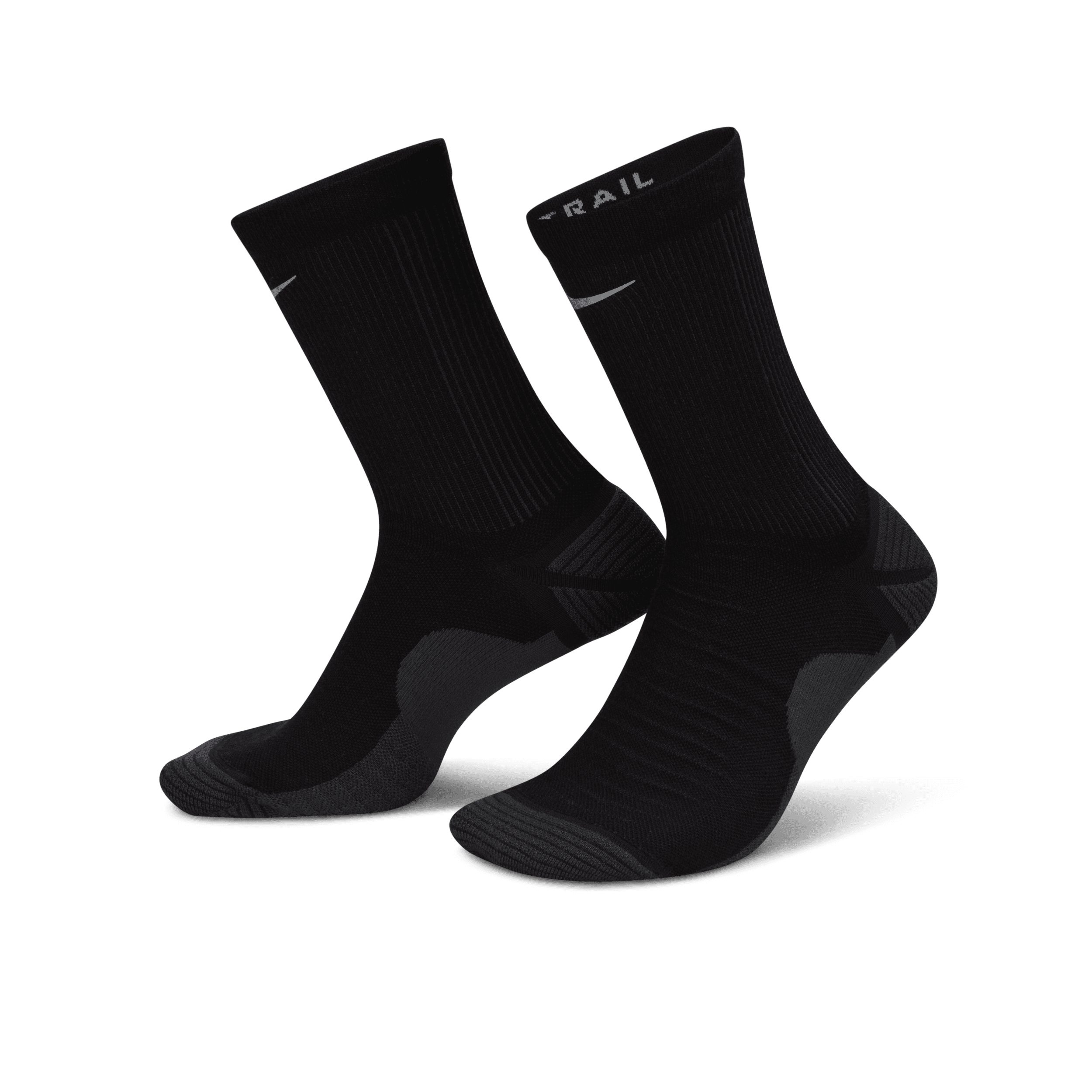 【ナイキ(NIKE)公式ストア】ナイキ トレイル ランニング クルー ソックス (1足) HF0854-010 ブラック 【ナイキ(NIKE)公式ストア】ナイキ トレイル ランニング クルー ソックス (1足) HF0854-010 ブラック