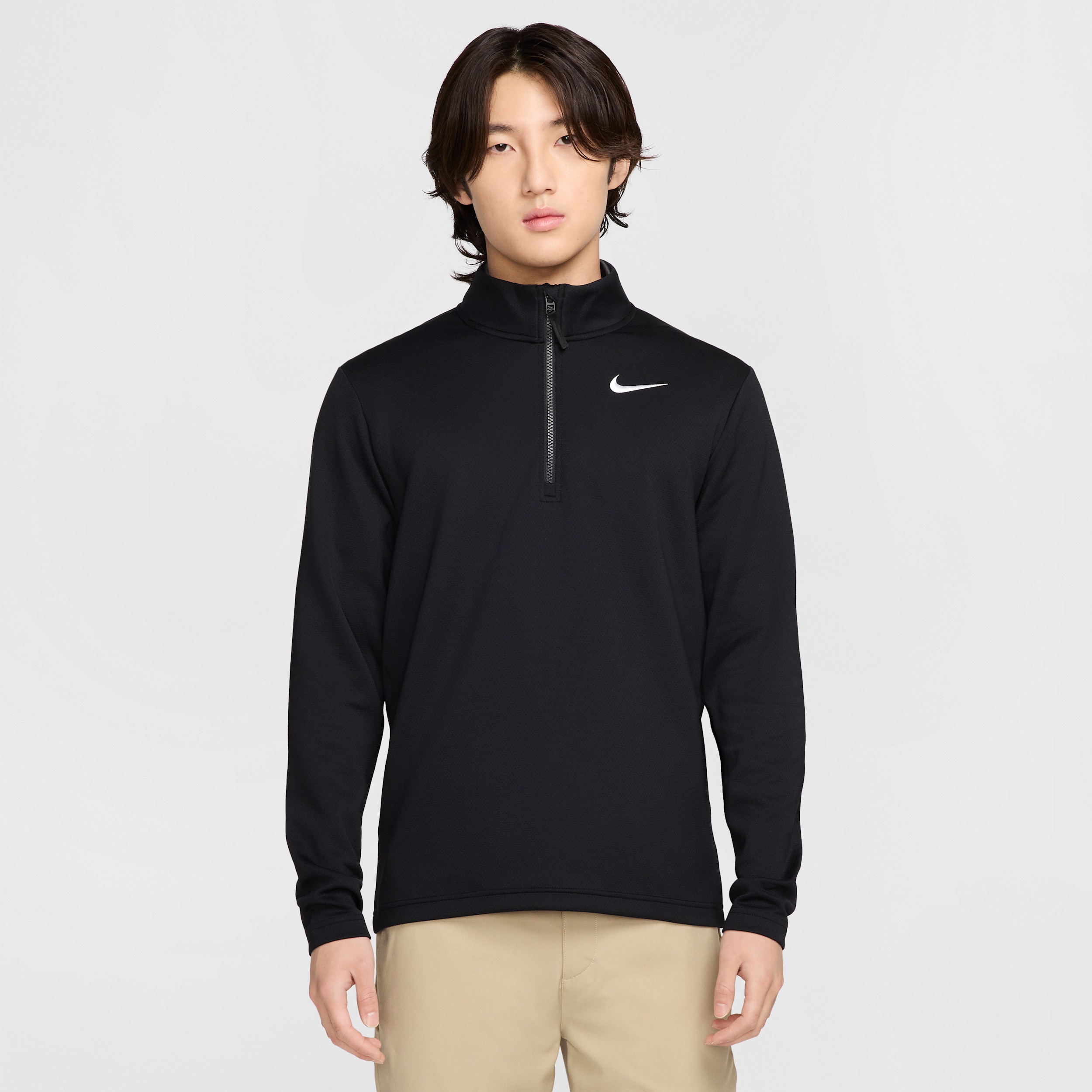 【ナイキ(NIKE)公式ストア】ナイキ ビクトリー メンズ Dri-FIT サーマ フレックス 1/2ジップ ゴルフトップ FZ7463-010 ブラック 【ナイキ(NIKE)公式ストア】ナイキ ビクトリー メンズ Dri-FIT サーマ フレックス 1/2ジップ ゴルフトップ FZ7463-010 ブラック