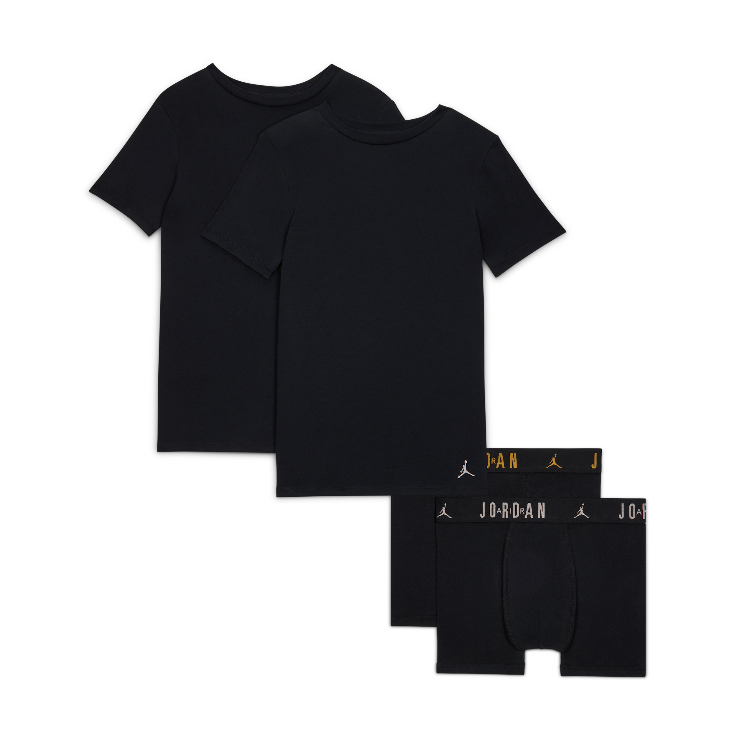 Jordan Conjunto de 4 piezas - Niño/a - Negro