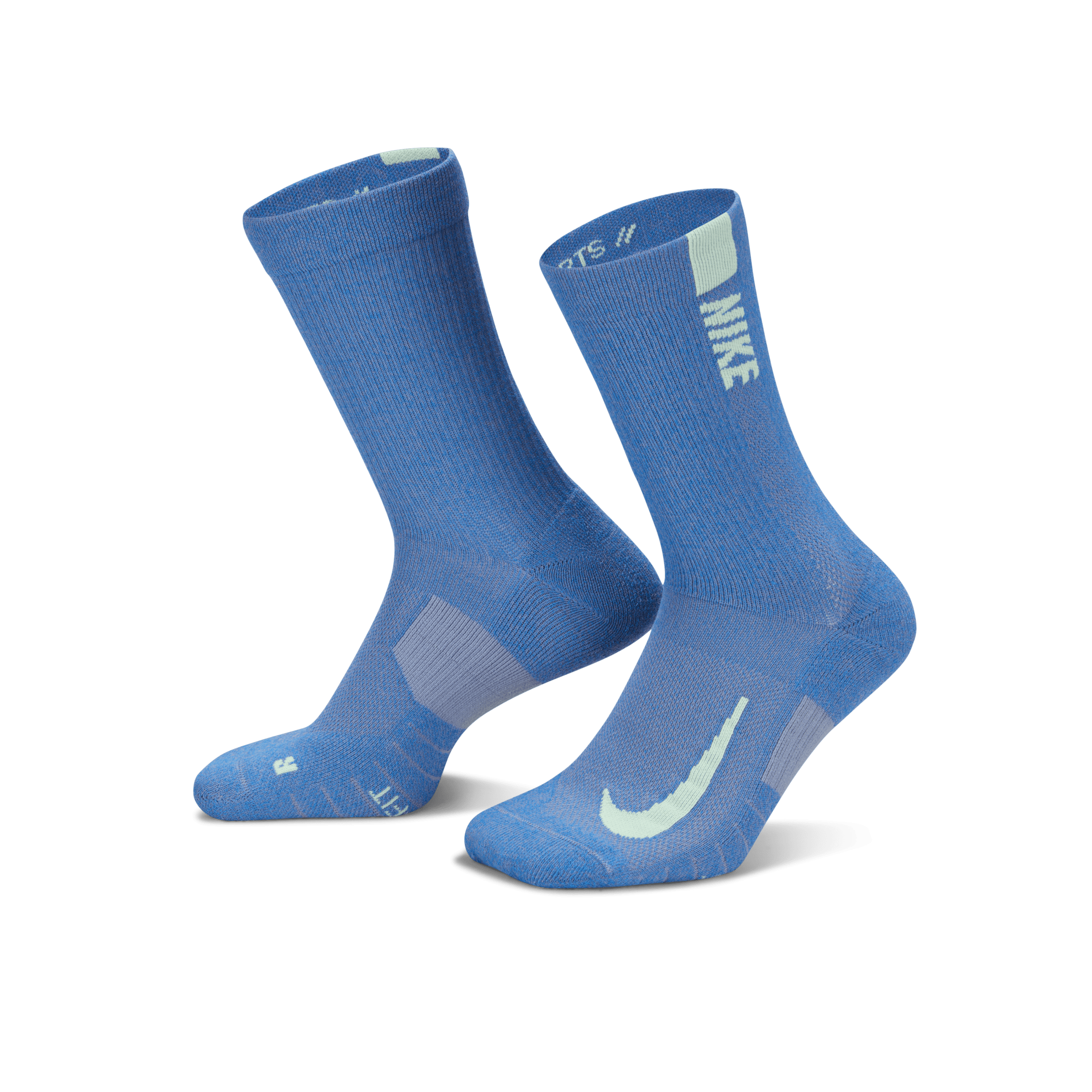 Nike Multiplier Crew Sokken (2 paar) - Meerkleurig