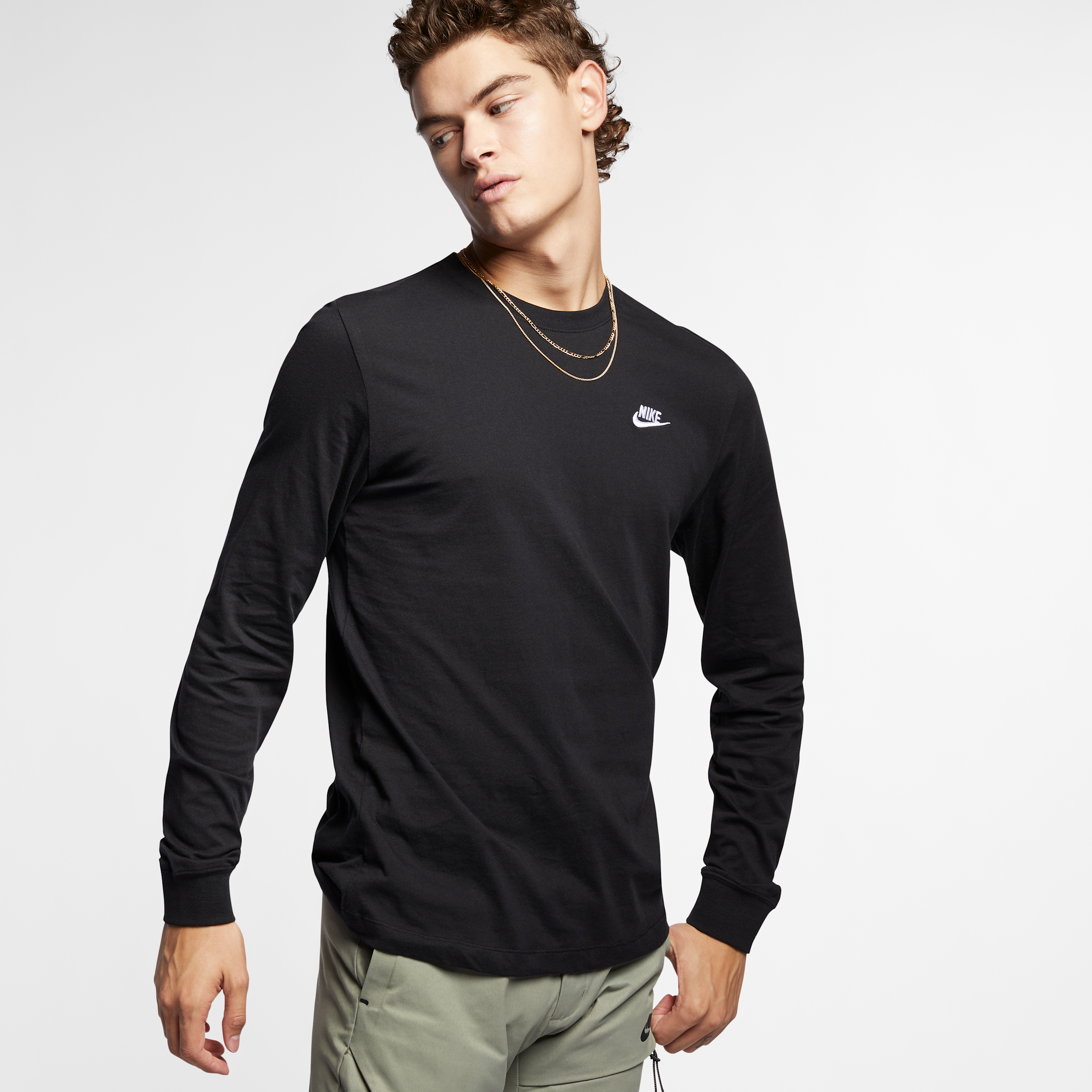 【ナイキ(NIKE)公式ストア】ナイキ スポーツウェア メンズ ロングスリーブ Tシャツ AR5194-010 ブラック 【ナイキ(NIKE)公式ストア】ナイキ スポーツウェア メンズ ロングスリーブ Tシャツ AR5194-010 ブラック