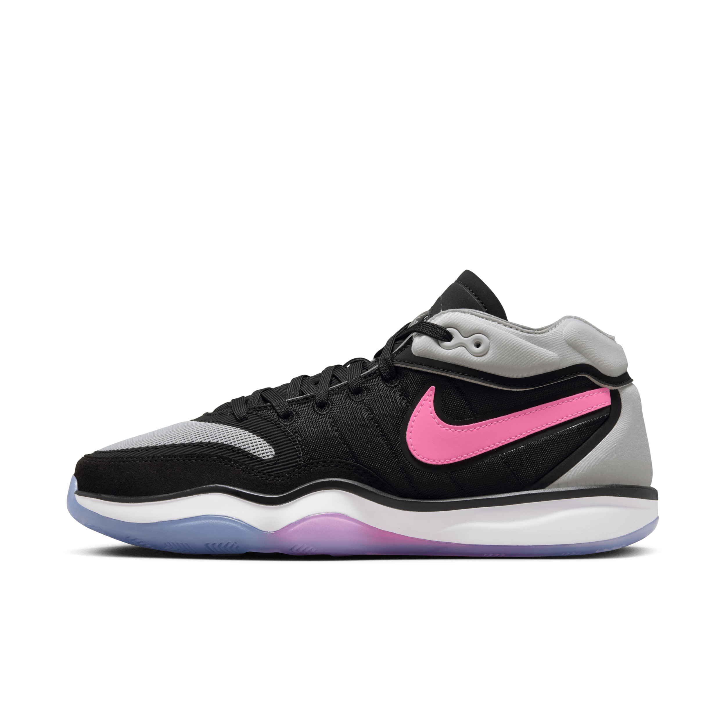 Nike G.T. Hustle 2 basketbalschoenen - Zwart