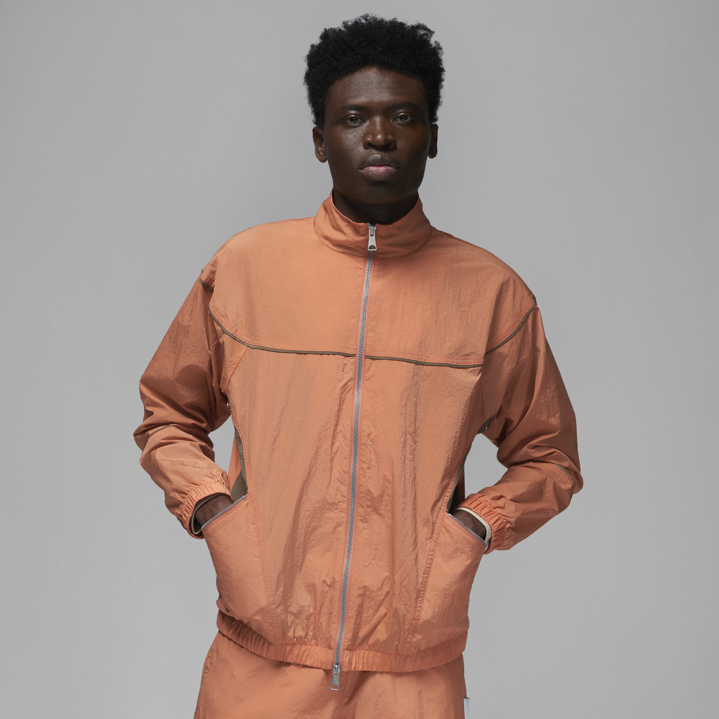 Nike Giacca da riscaldamento Jordan Essentials – Uomo - Arancione
